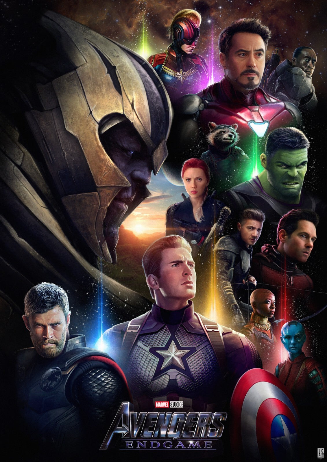 The Avengers Canvas Framed Poster | Wall Art - Home Decor