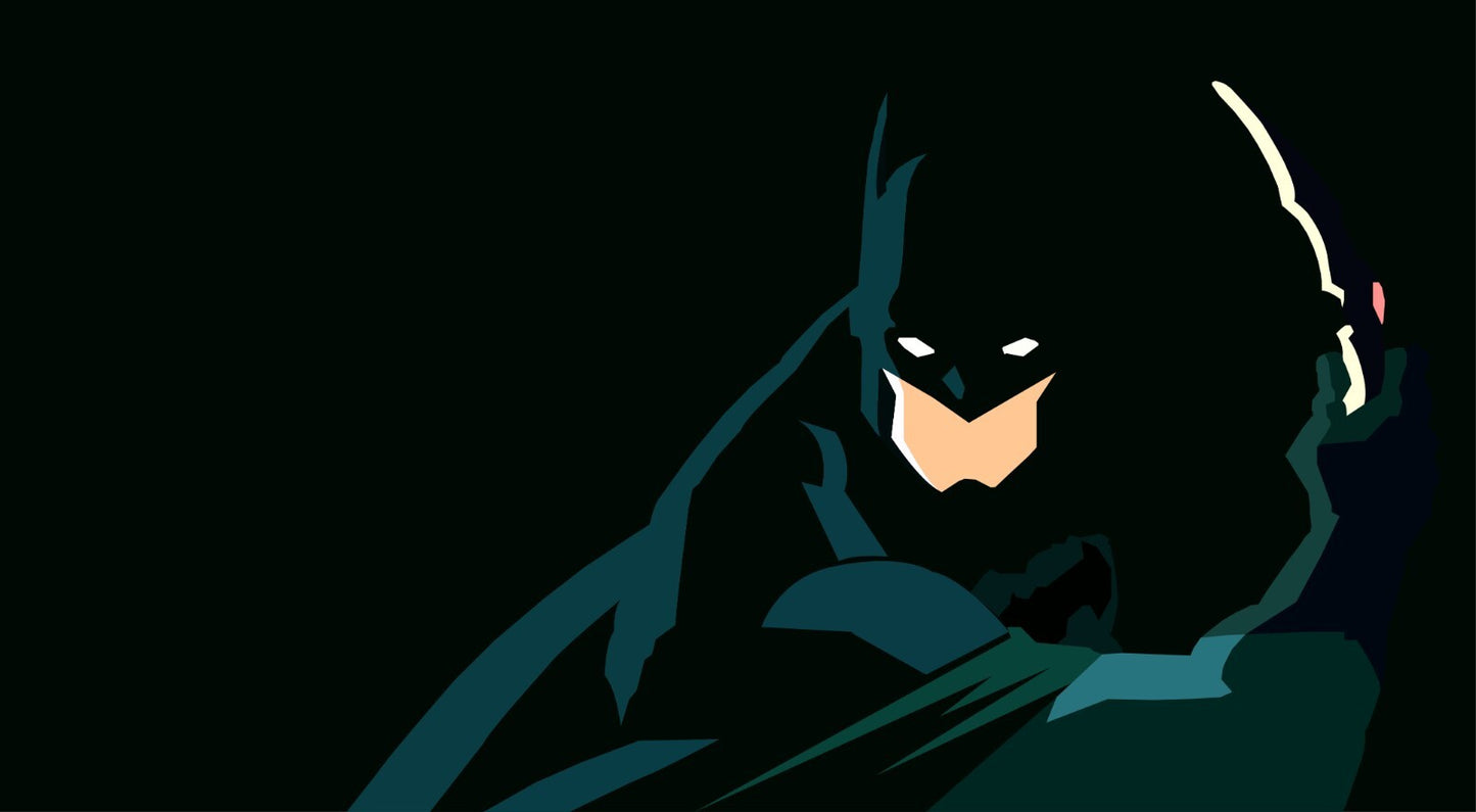 Batman Canvas Framed Poster | Wall Art - Home Decor