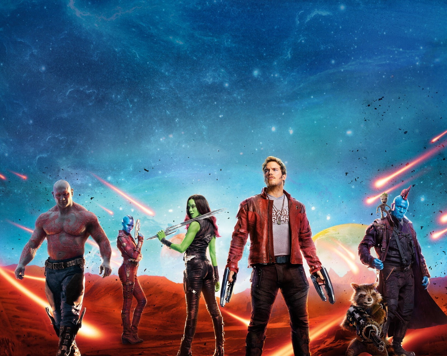 Guardians of the Galaxy Canvas Framed Poster | Wall Art - Home Decor