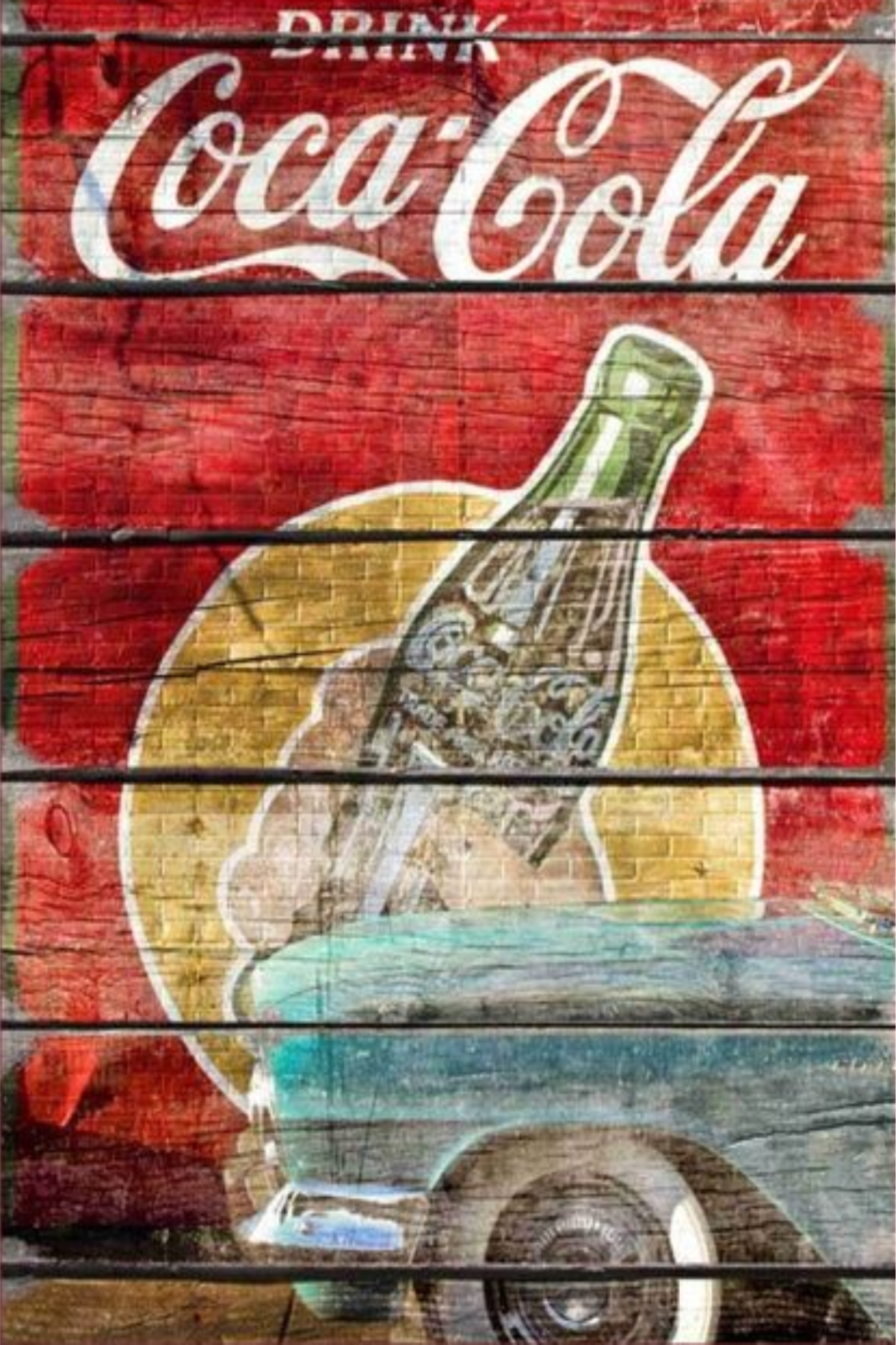 Drinks Canvas Framed Poster | Wall Art - Home Decor