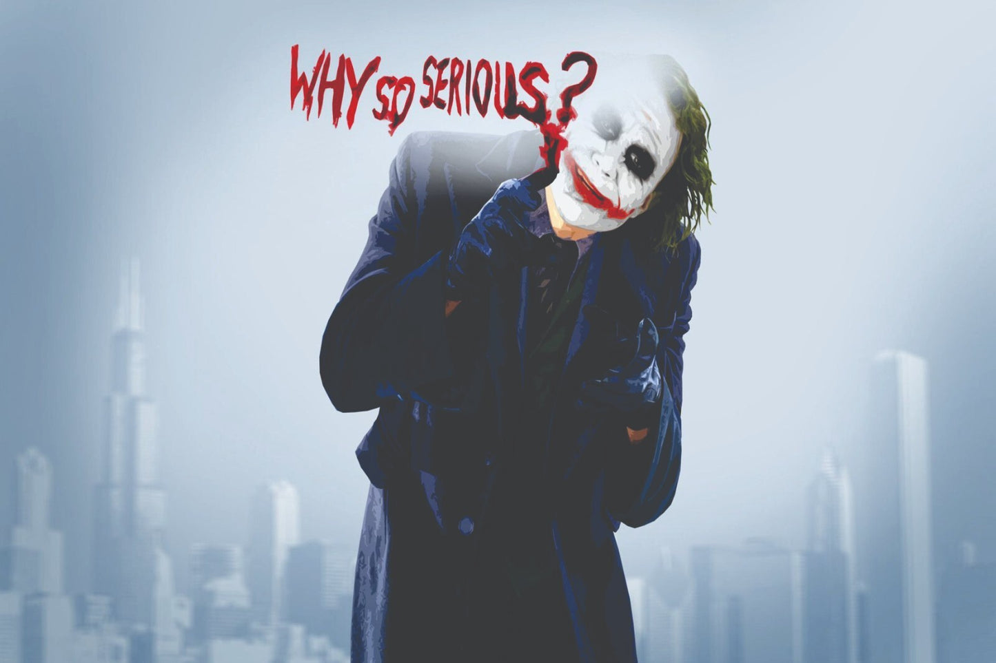 Joker Canvas Framed Poster | Wall Art - Home Decor