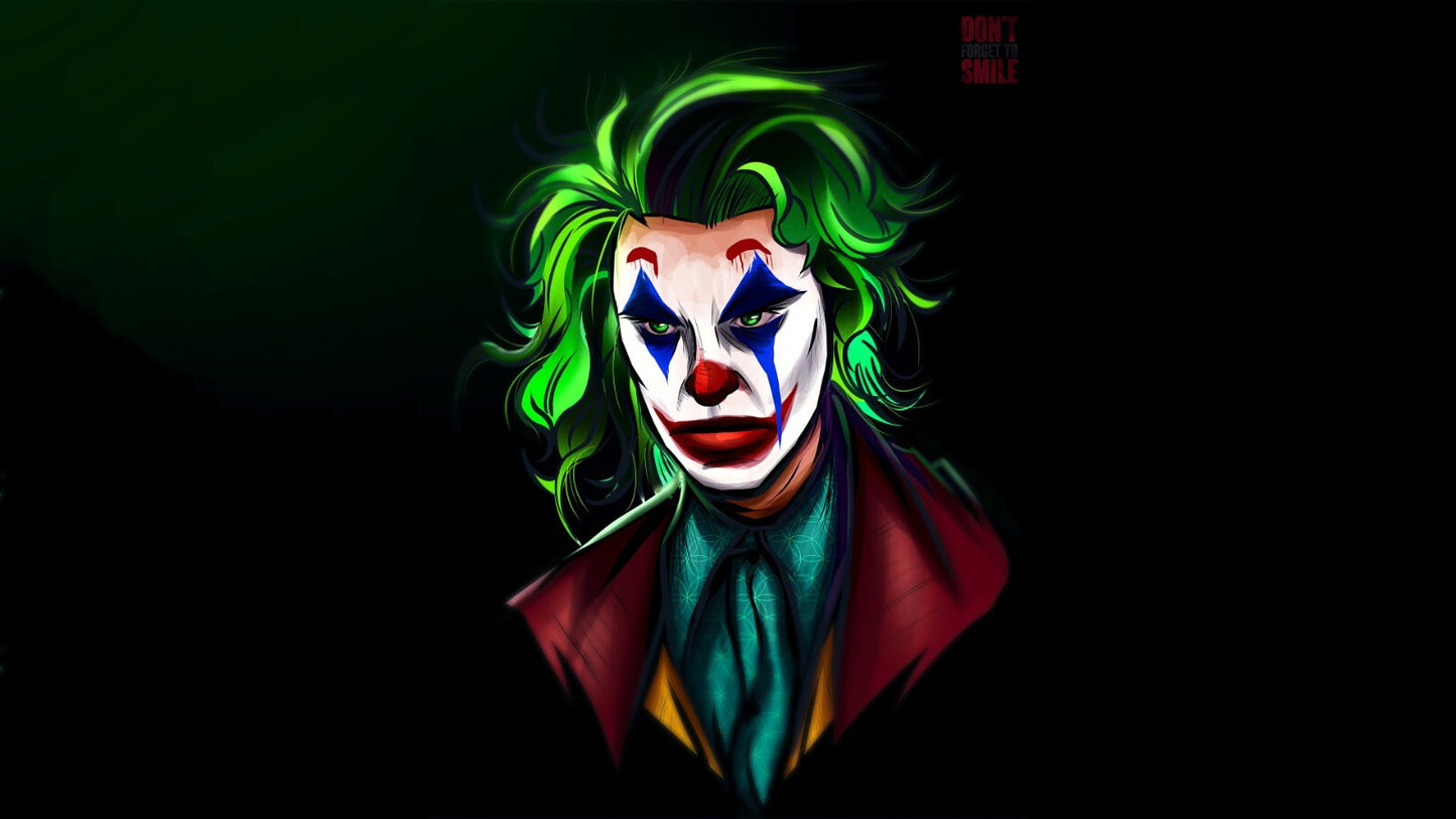 Joker Canvas Framed Poster | Wall Art - Home Decor