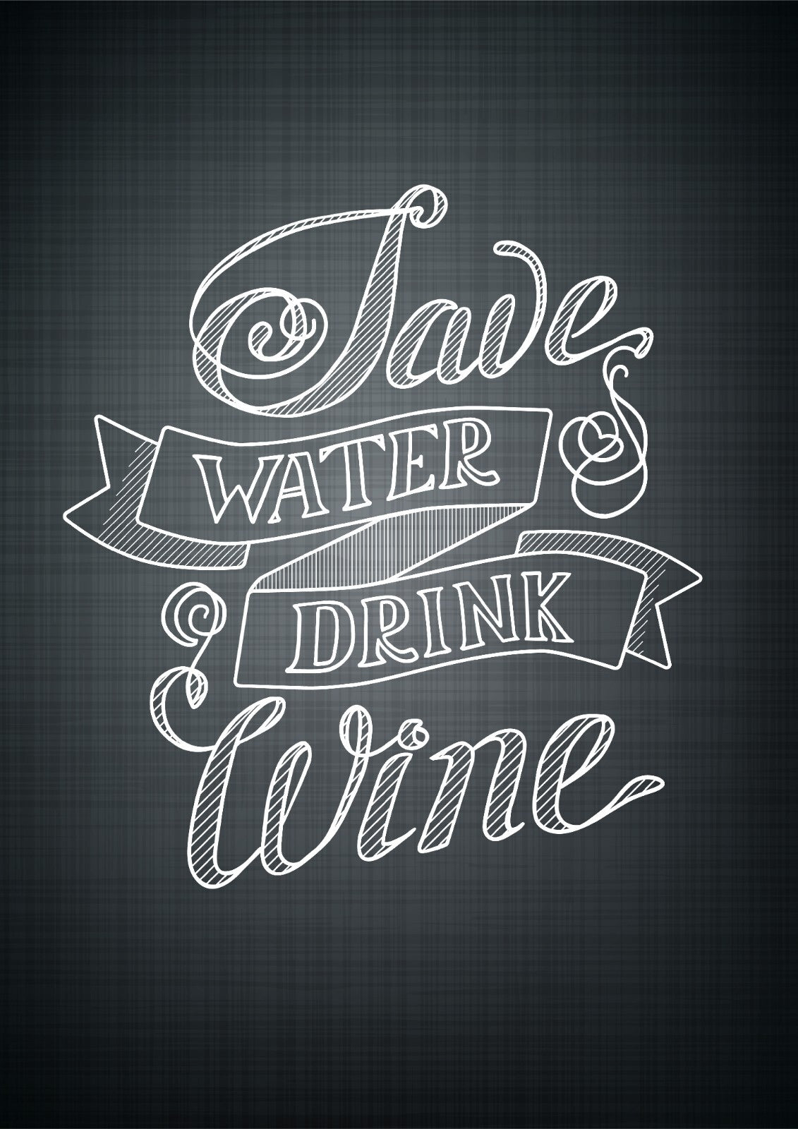 Drinks Canvas Framed Poster | Wall Art - Home Decor