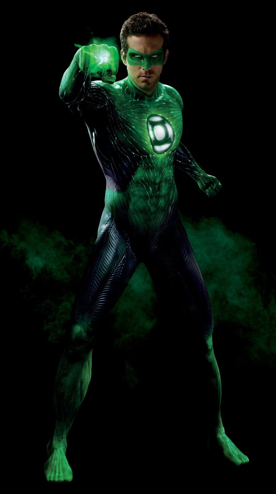 Green Lantern Canvas Framed Poster | Wall Art - Home Decor