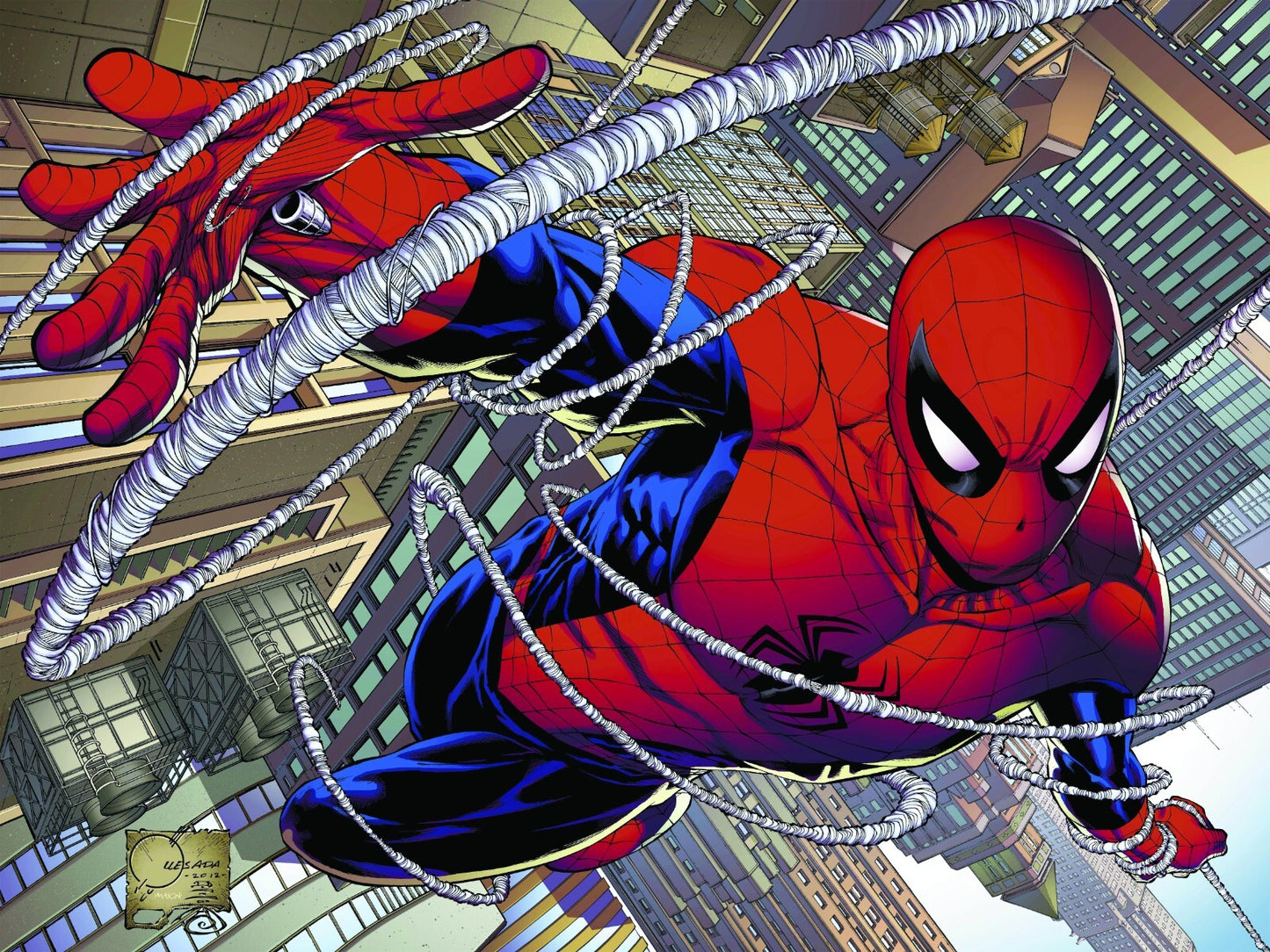 Spider Man Canvas Framed Poster | Wall Art - Home Decor