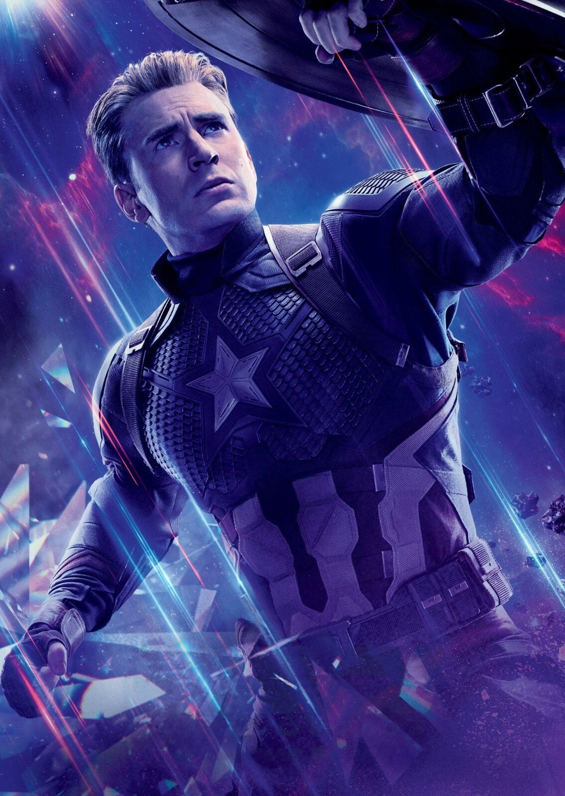 Captain America Canvas Framed Poster | Wall Art - Home Decor