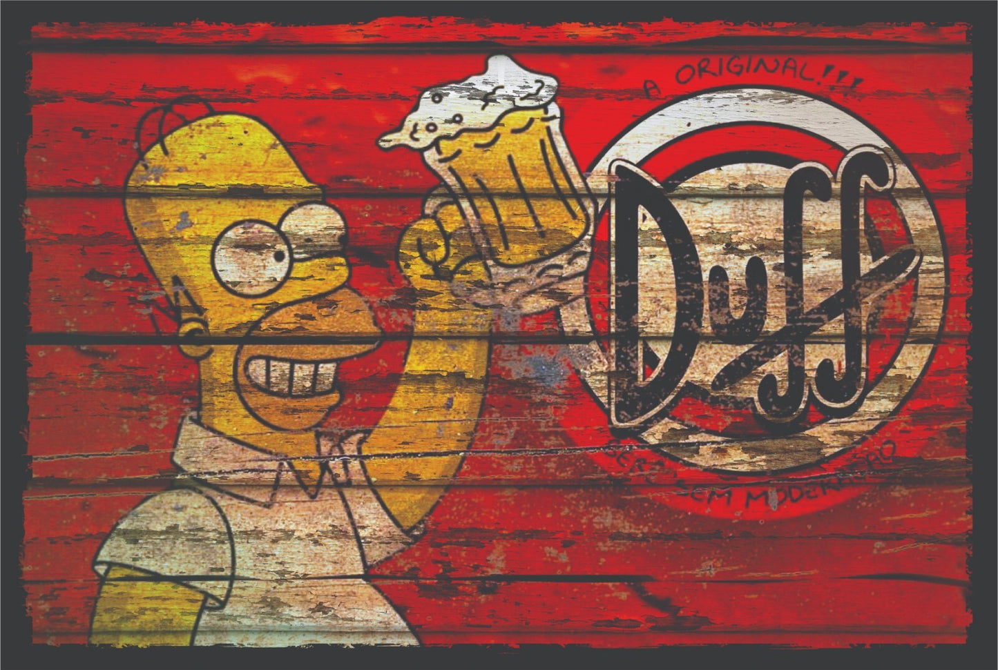 Drinks Canvas Framed Poster | Wall Art - Home Decor