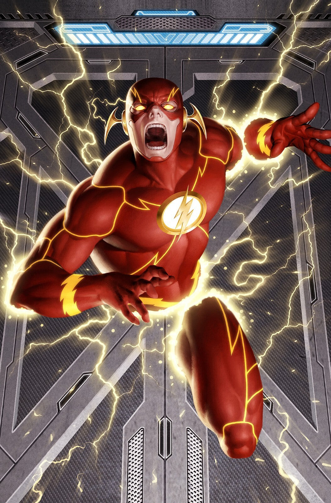 The Flash Canvas Framed Poster | Wall Art - Home Decor