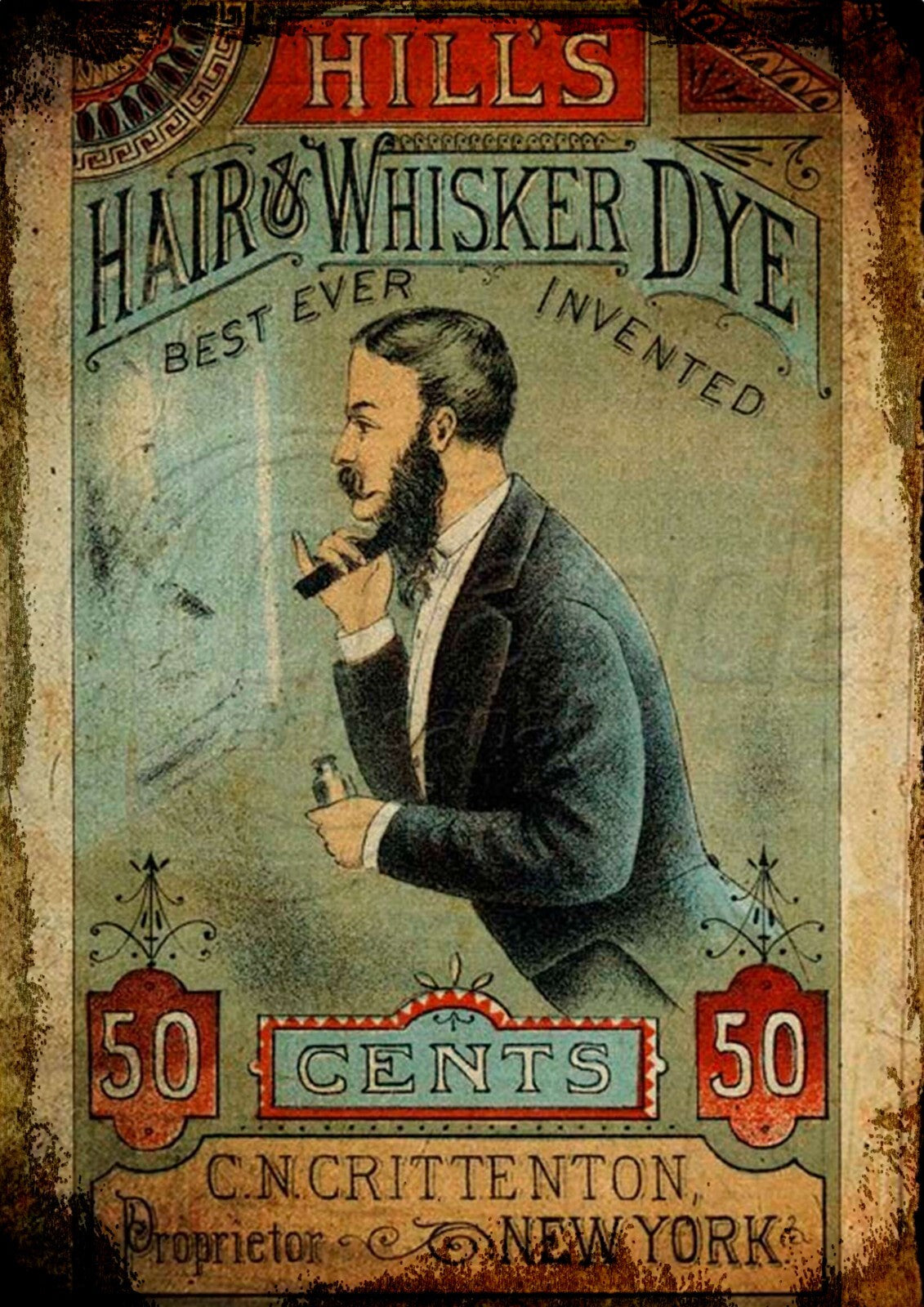 Barber Shop Canvas Framed Poster | Wall Art - Home Decor