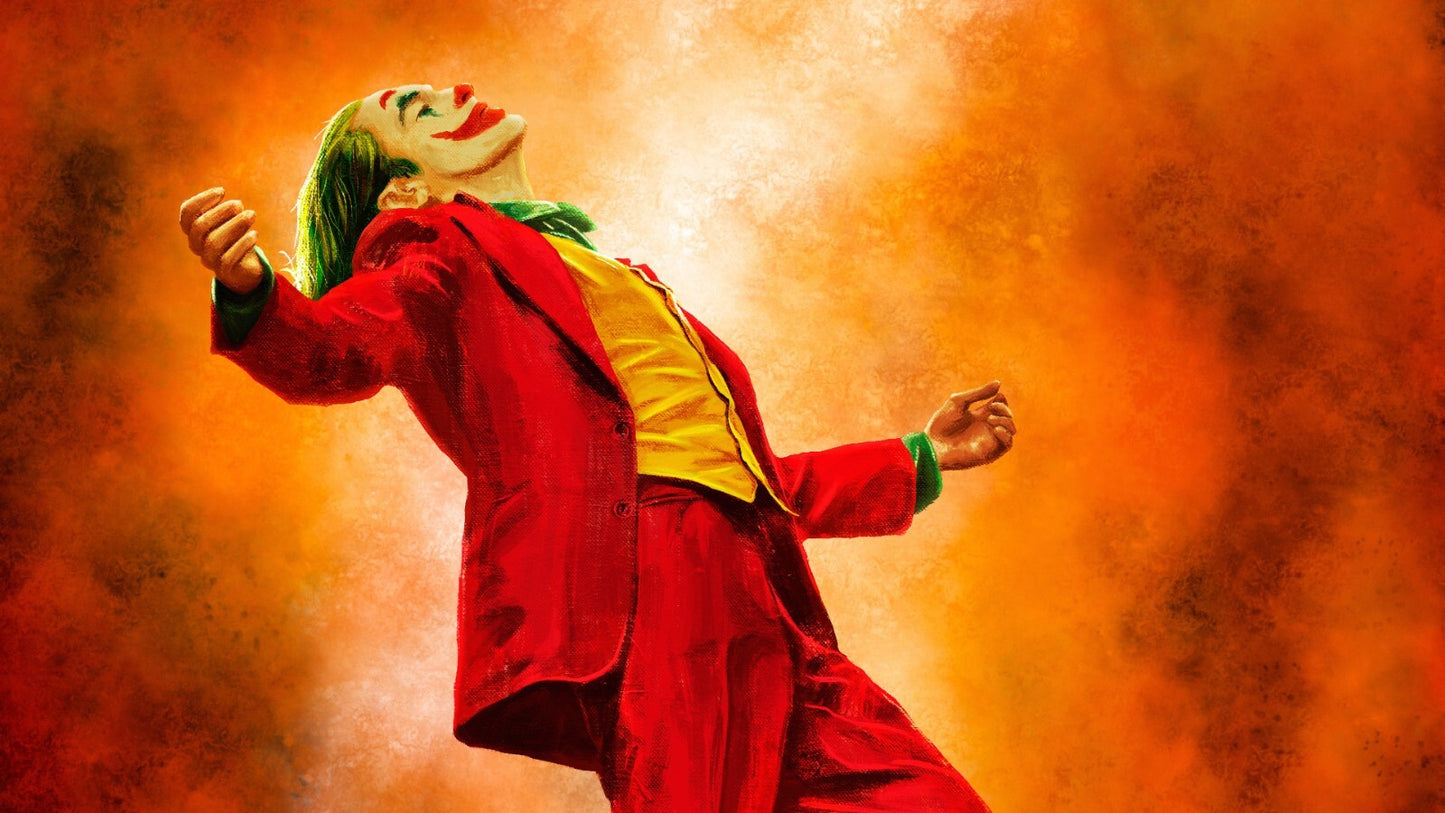 Joker Canvas Framed Poster | Wall Art - Home Decor