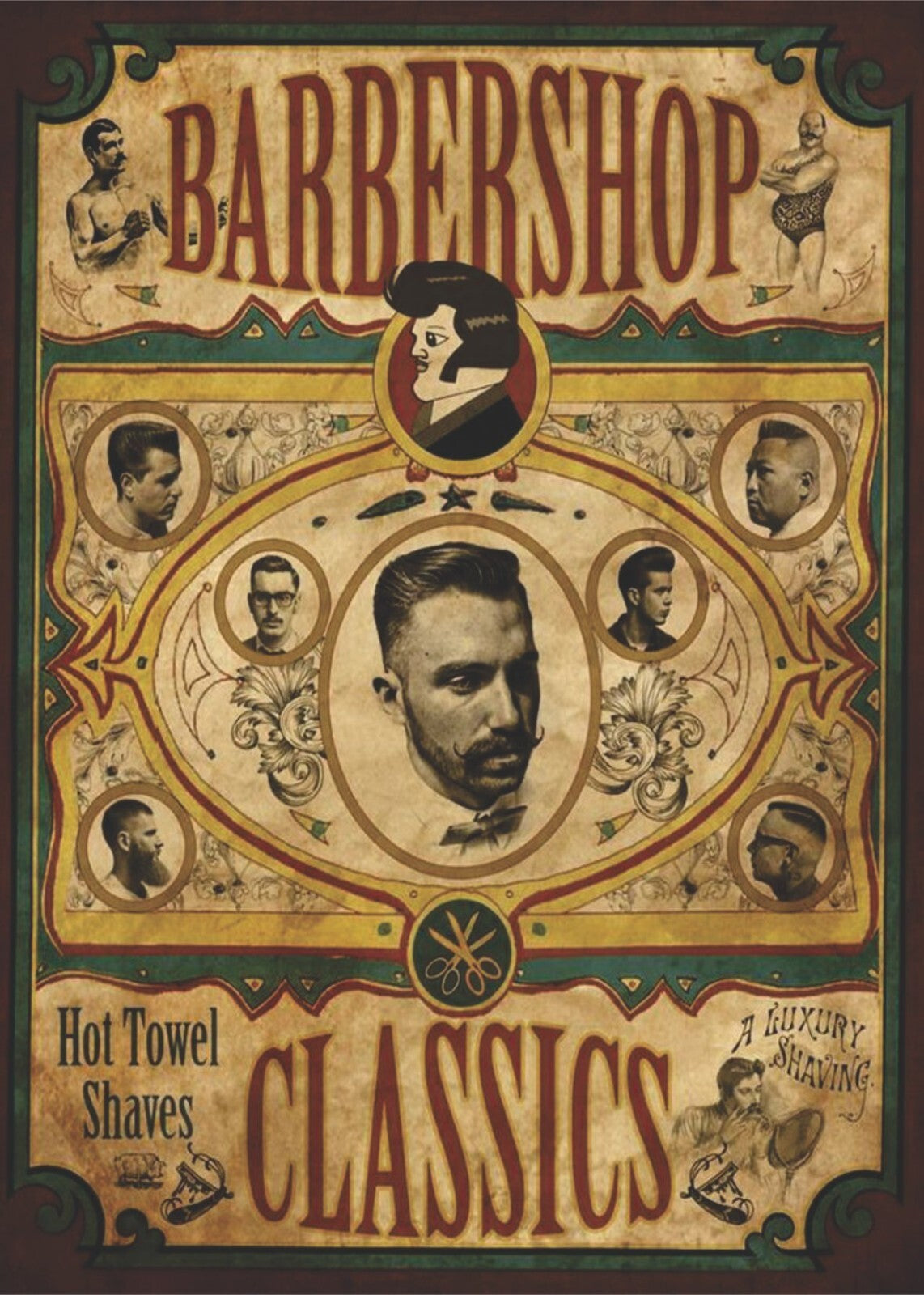 Barber Shop Canvas | Wall Art , Canvas , Home Decor , Customized Gift