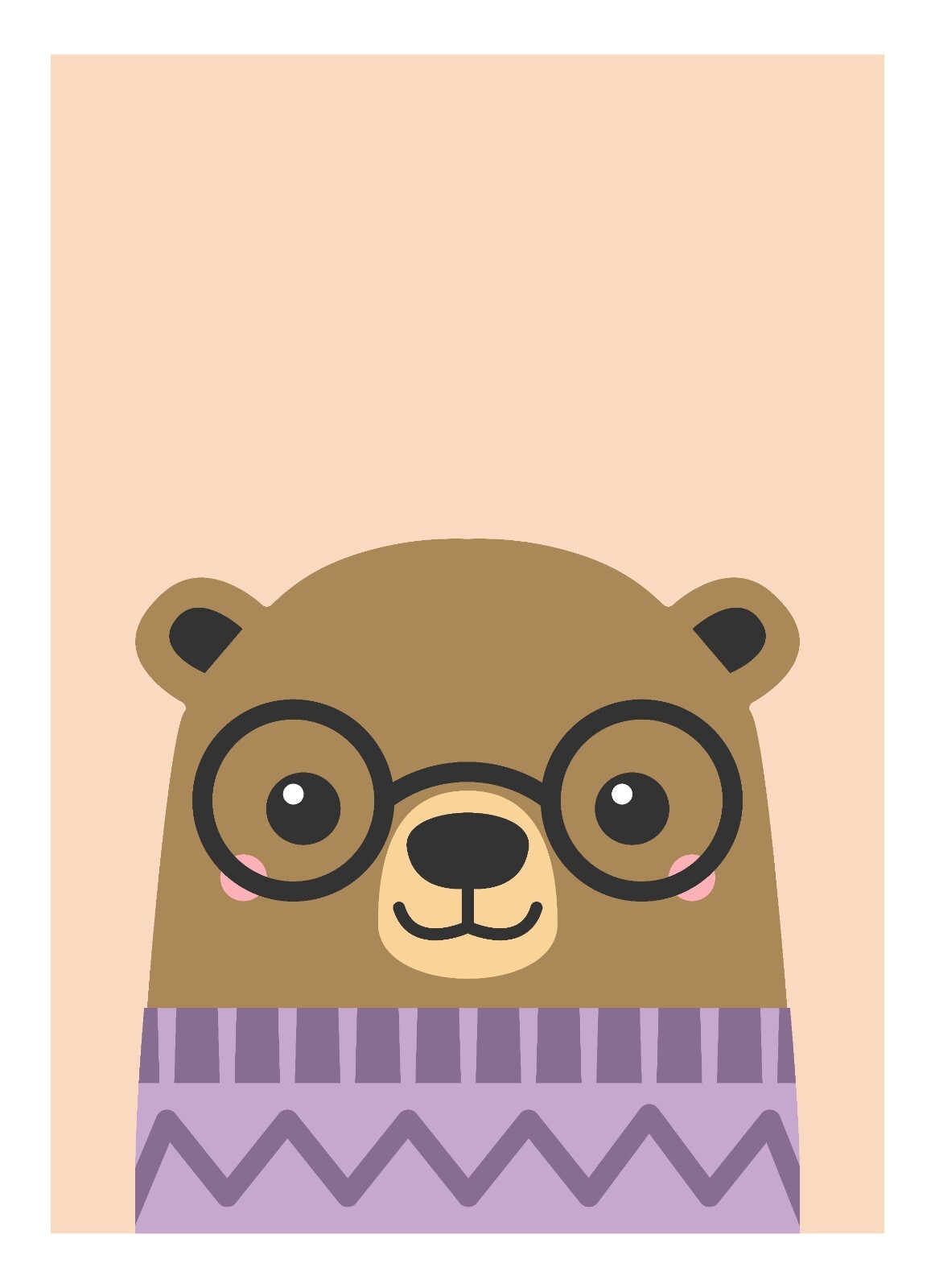 Animated Animals Canvas | Wall Art , Canvas , Home Decor , Customized Gift