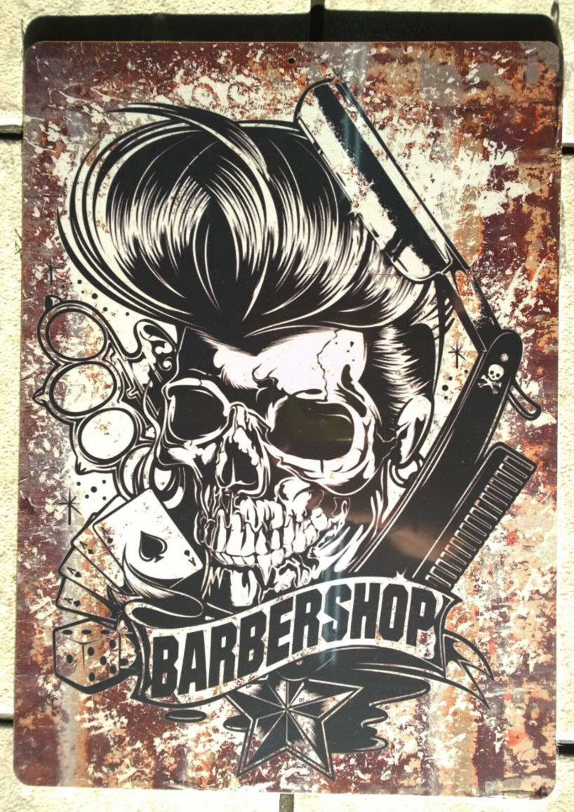 Barber Shop Canvas Framed Poster | Wall Art - Home Decor