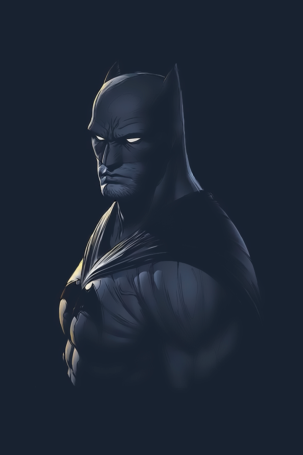 Batman Canvas Framed Poster | Wall Art - Home Decor