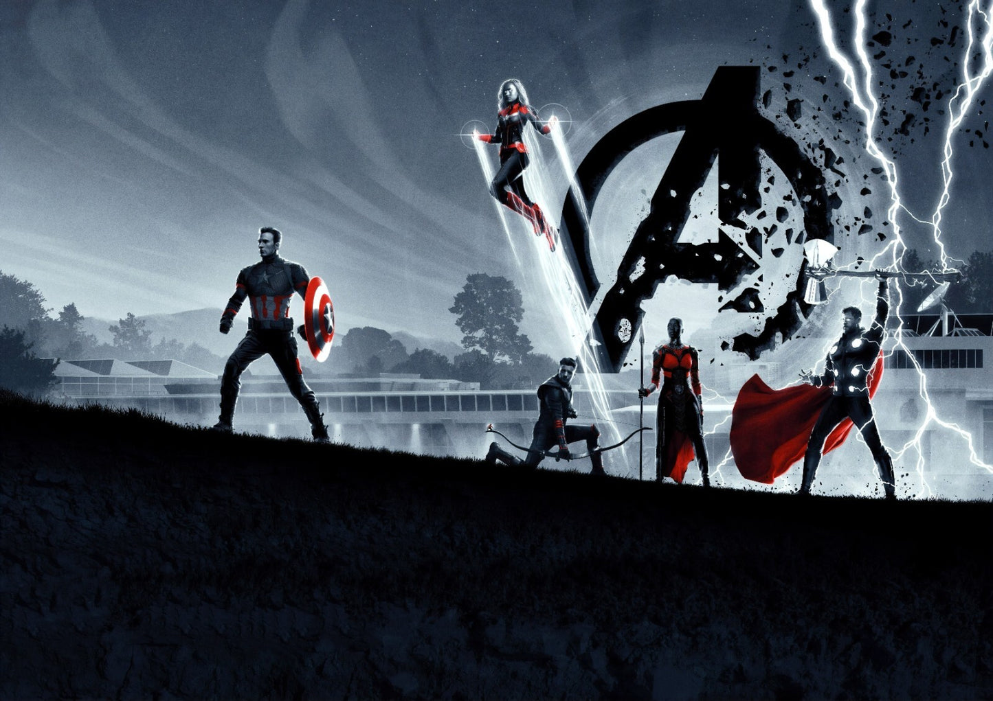 The Avengers Canvas Framed Poster | Wall Art - Home Decor