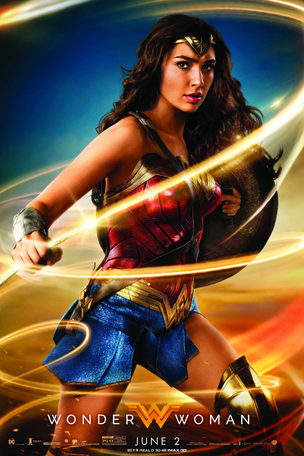 Wonder Woman Canvas Framed Poster | Wall Art - Home Decor