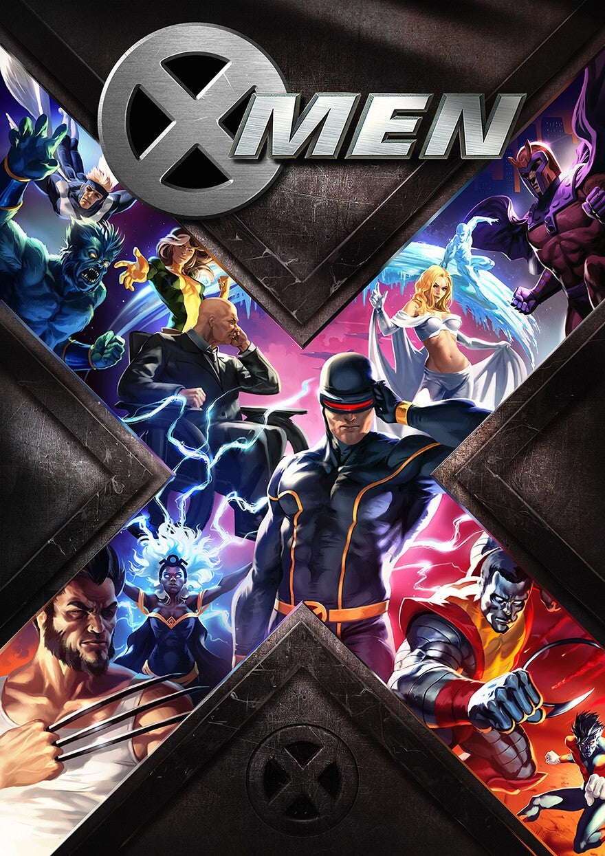 X-Men Canvas Framed Poster | Wall Art - Home Decor
