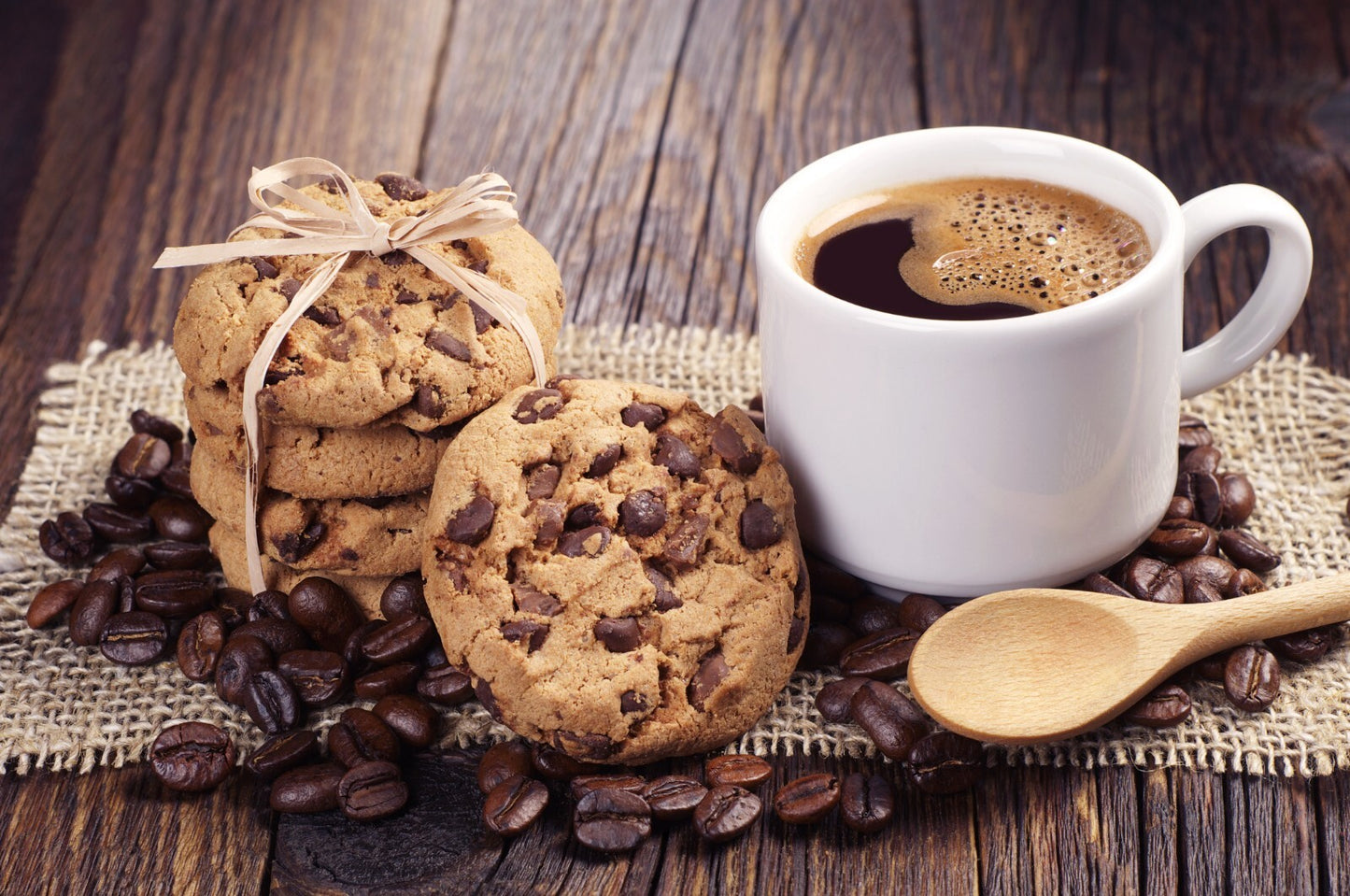 Coffee and Cooking Canvas Framed Poster | Wall Art - Home Decor