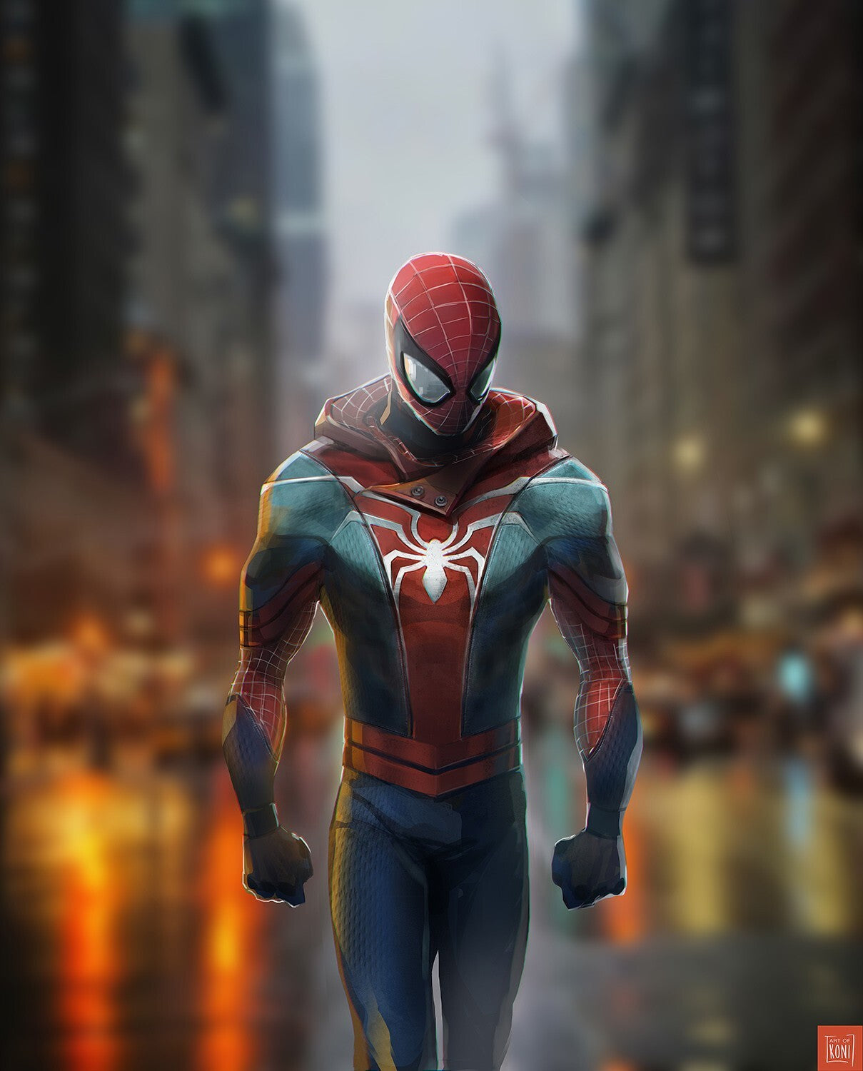 Spider Man Canvas Framed Poster | Wall Art - Home Decor