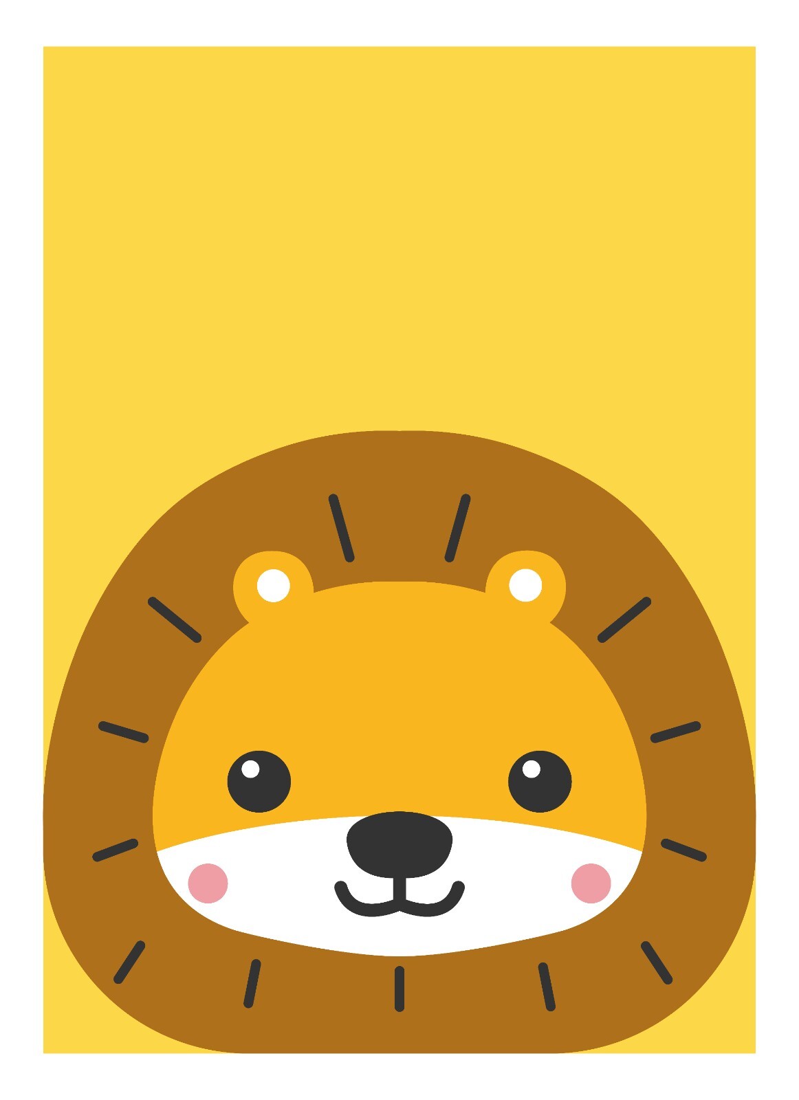 Animated Animals Canvas | Wall Art , Canvas , Home Decor , Customized Gift