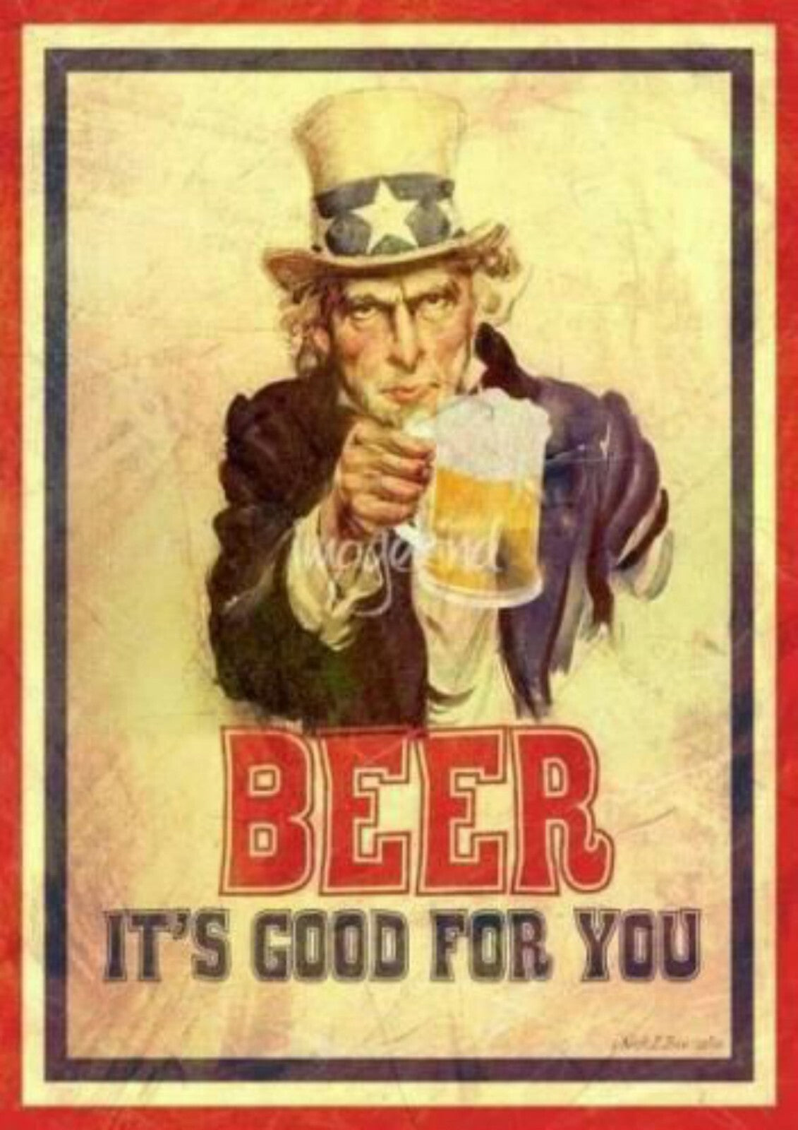 Drinks Canvas Framed Poster | Wall Art - Home Decor