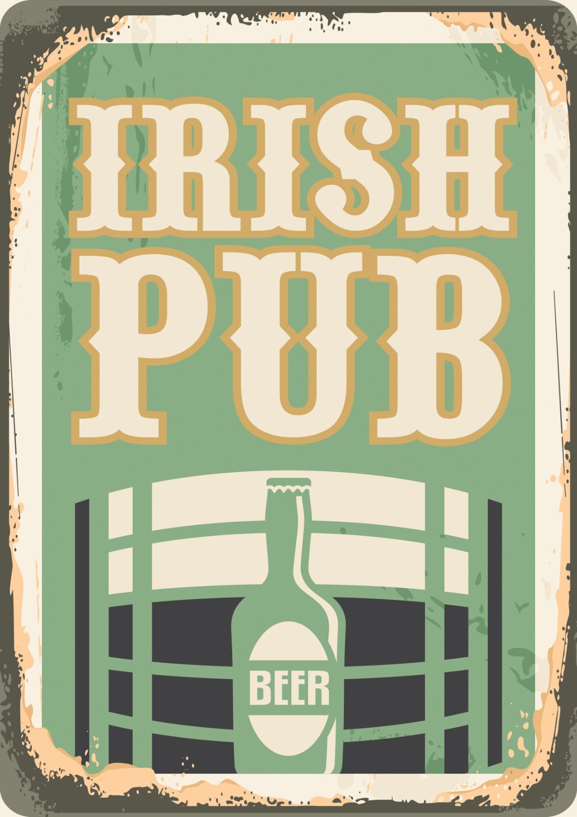 Drinks Canvas Framed Poster | Wall Art - Home Decor