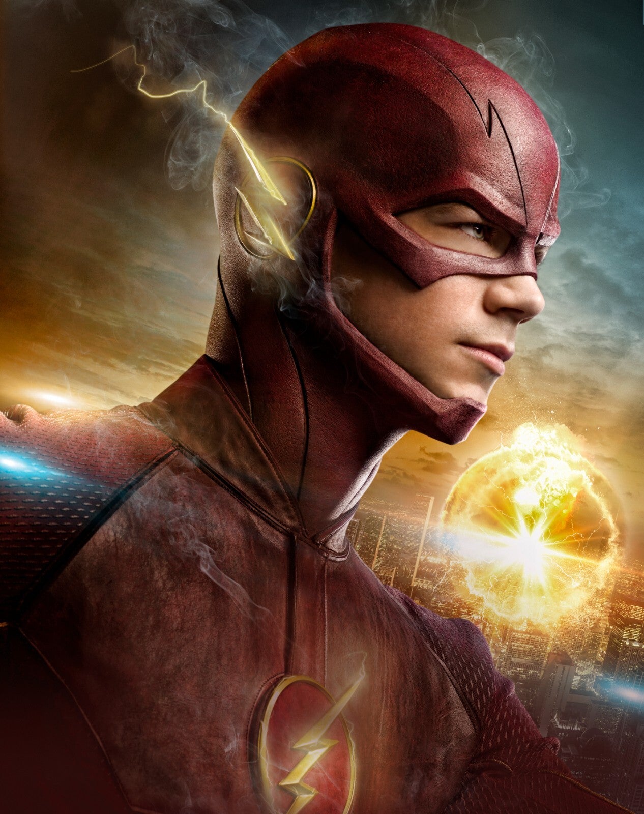 The Flash Canvas Framed Poster | Wall Art - Home Decor