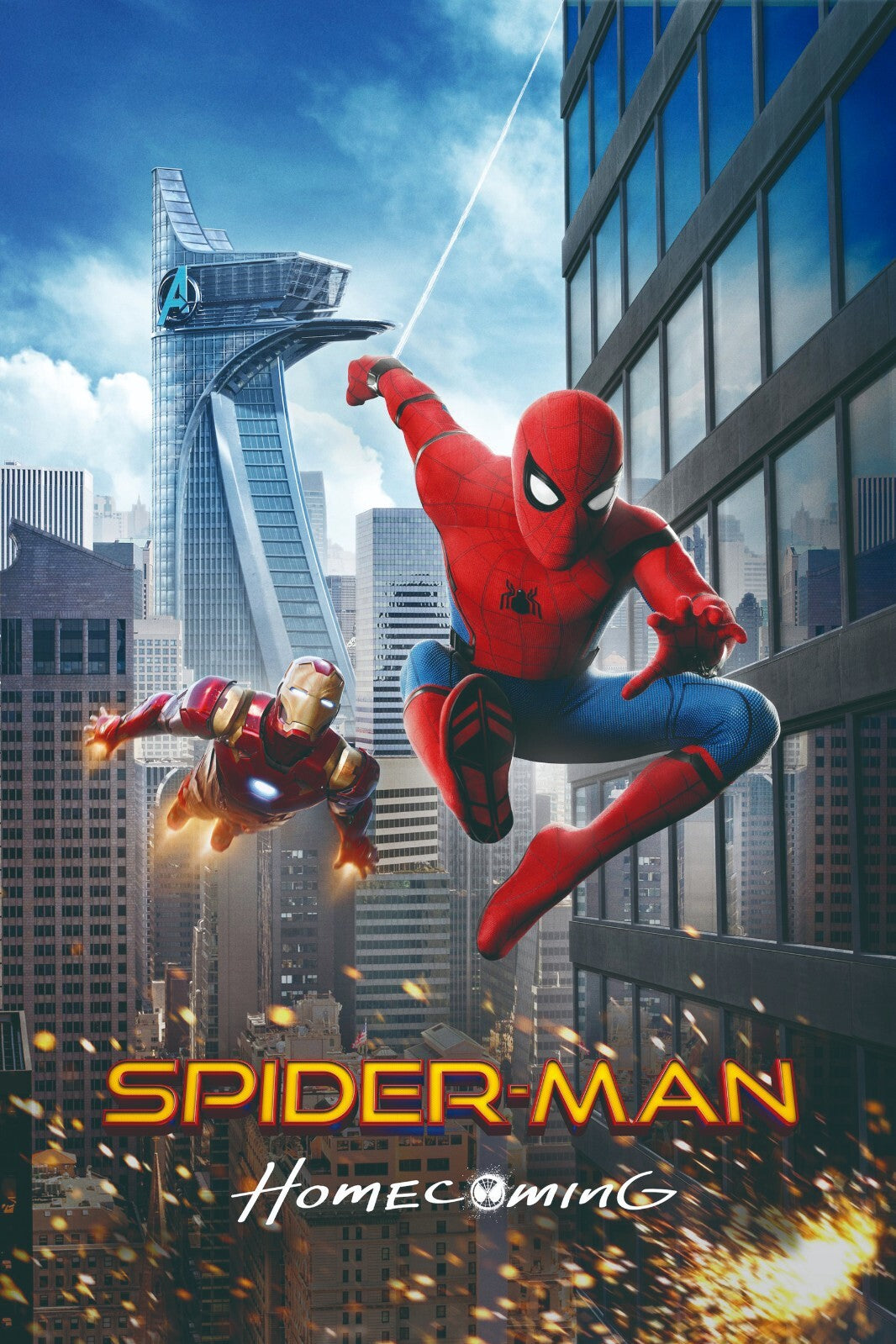 Spider Man Canvas Framed Poster | Wall Art - Home Decor