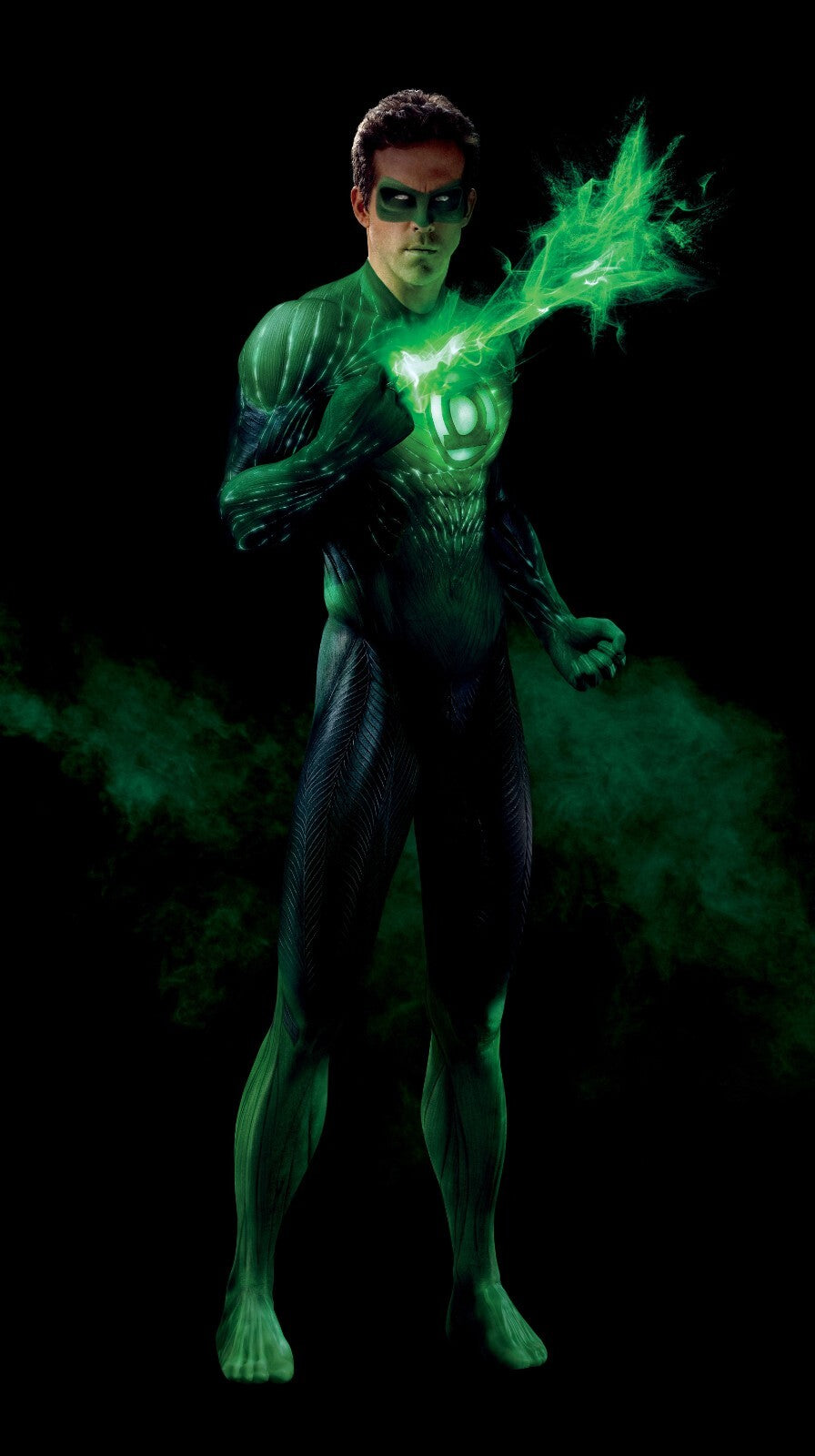 Green Lantern Canvas Framed Poster | Wall Art - Home Decor