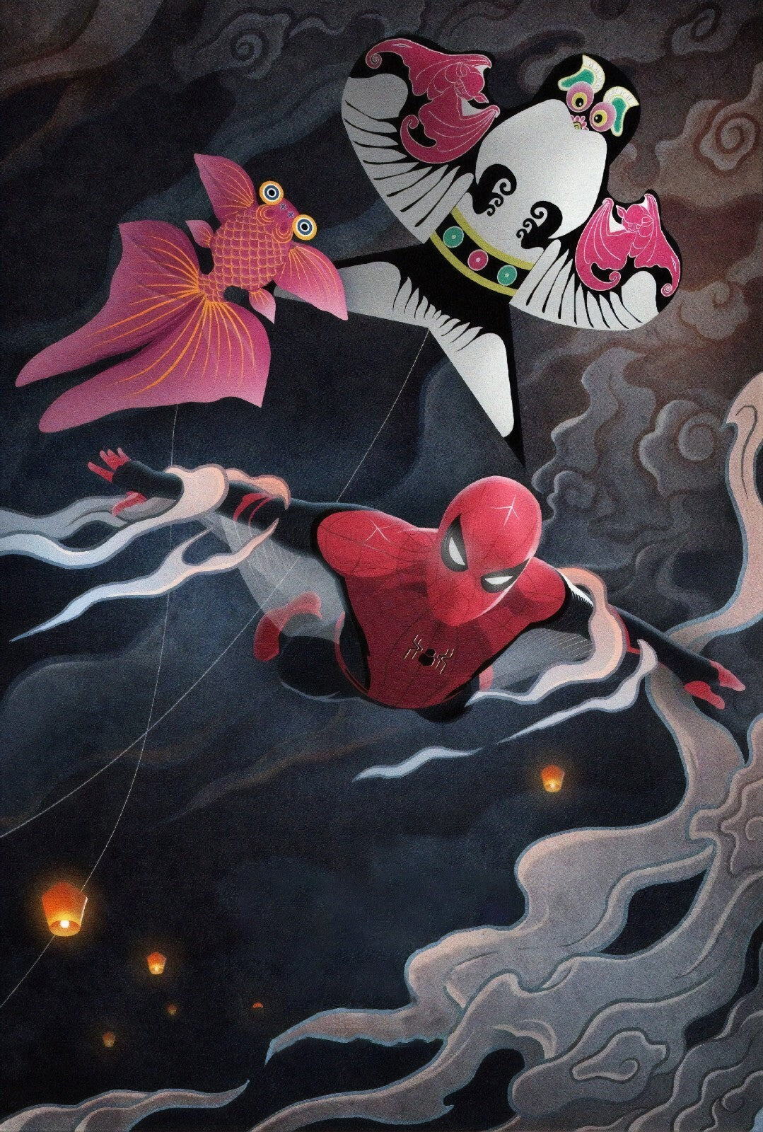 Spider Man Canvas Framed Poster | Wall Art - Home Decor