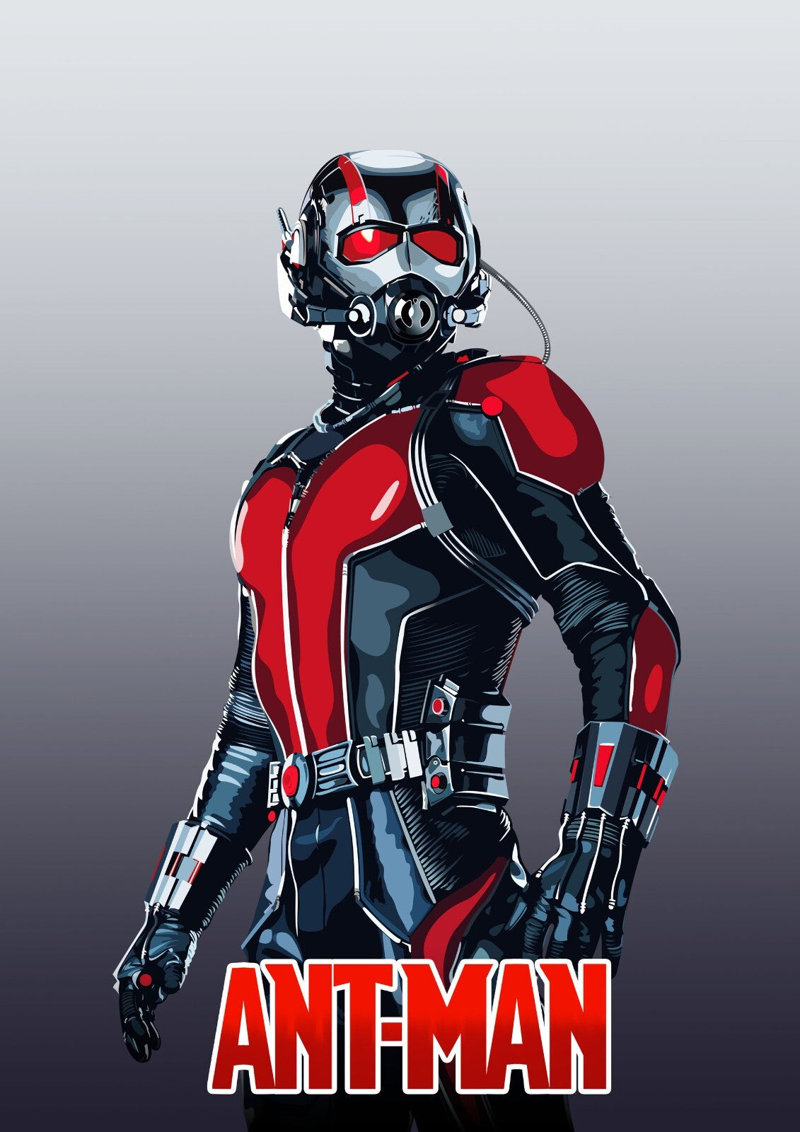 Ant Man Canvas Framed Poster | Wall Art - Home Decor