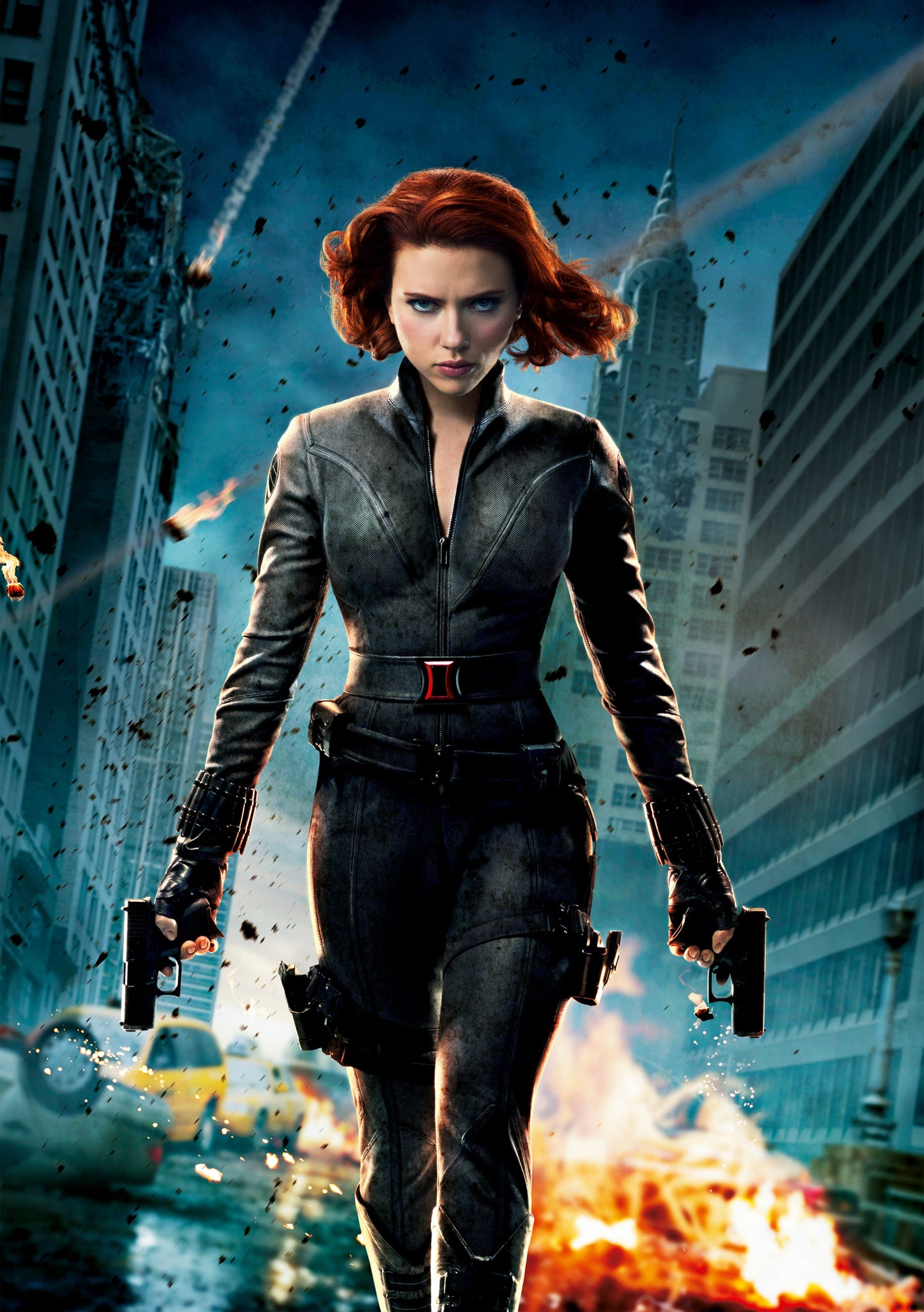 Black Widow Canvas Framed Poster | Wall Art - Home Decor