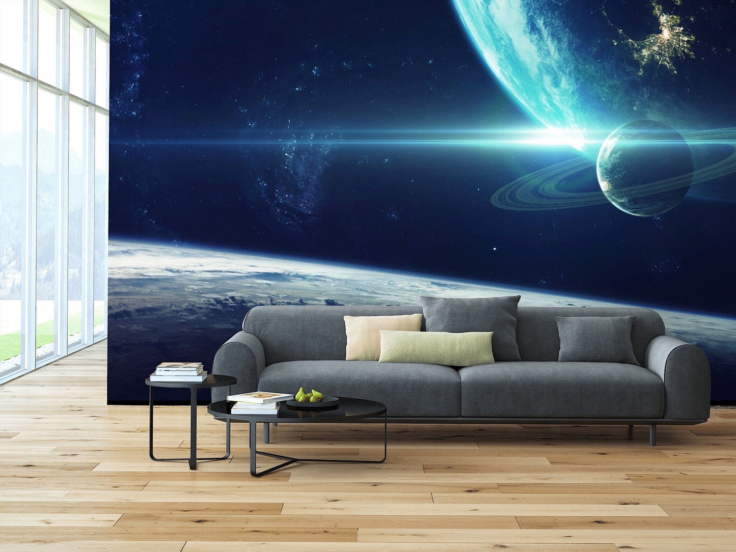 Removable Wallpaper Beauty of Deep Space. Peel and Stick Wallpaper