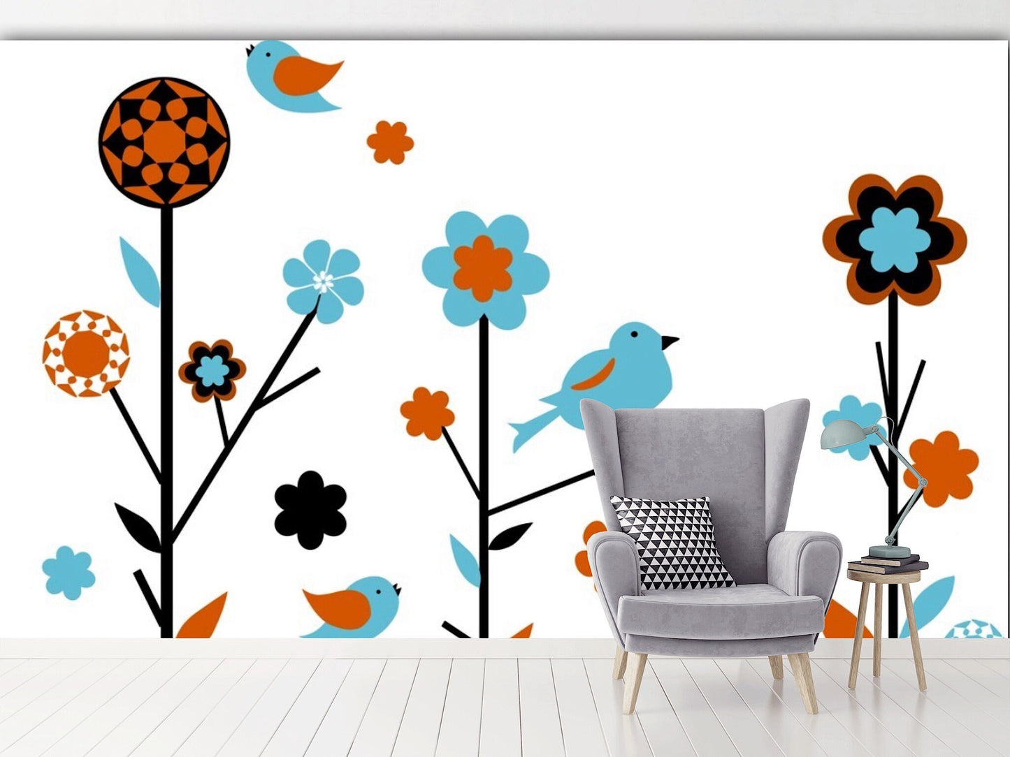 Removable Wallpaper Kids Wallpaper #10. Peel and Stick Wallpaper.