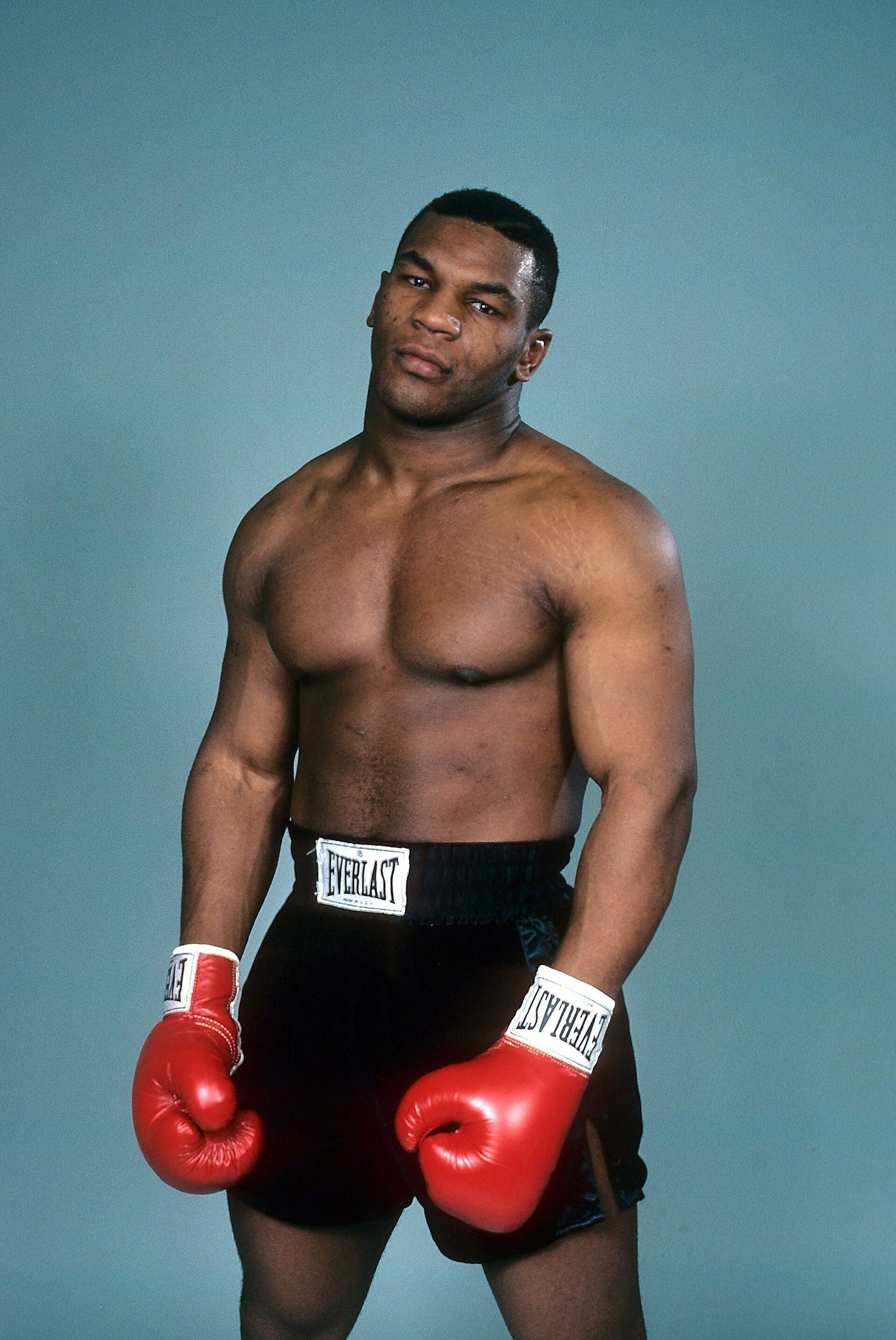 Mike Tyson Canvas | Mike Tyson Greast Hit Boxing Stretched Canvas ~ More Size , Wall Art | Hanging Pictures
