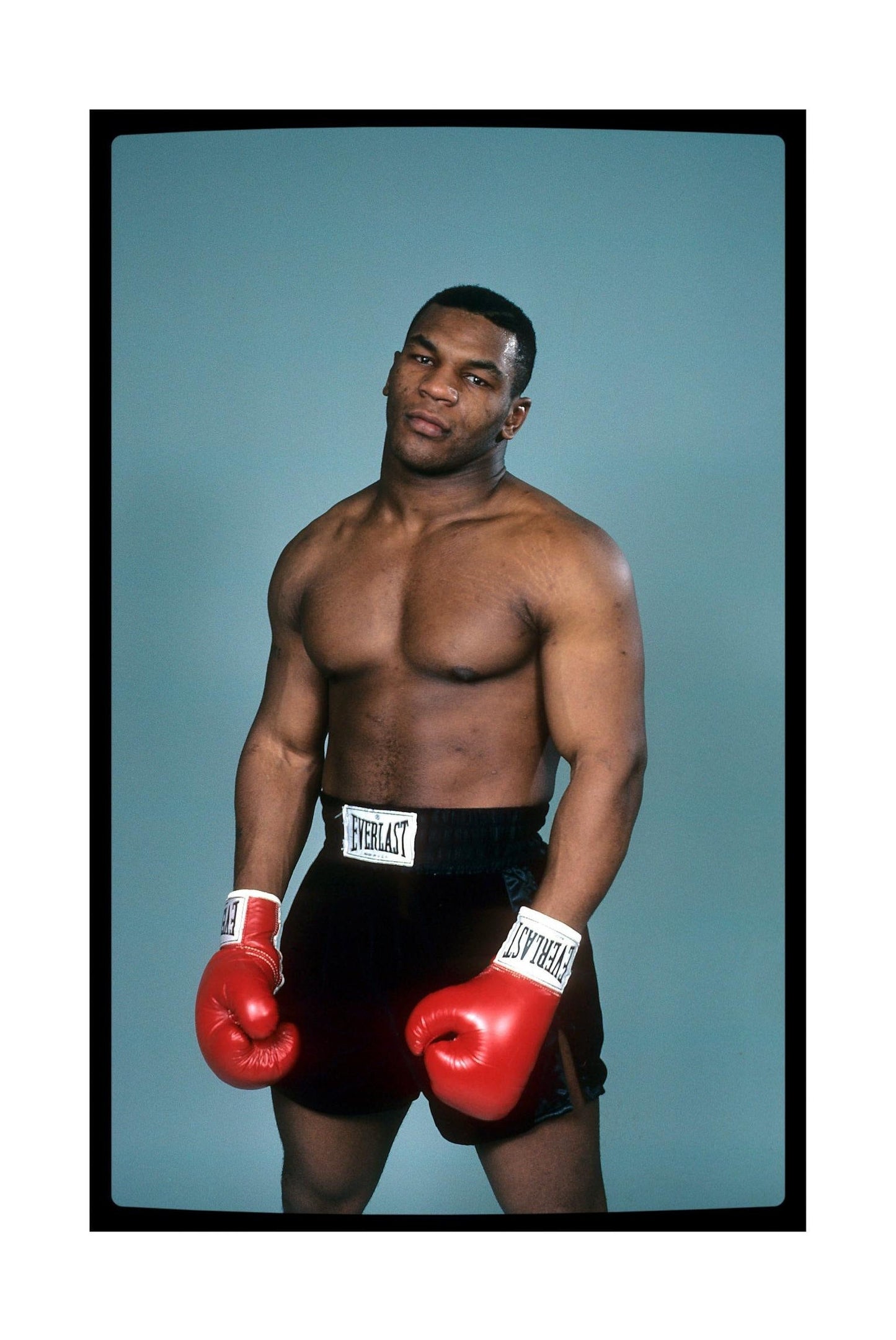 Mike Tyson Canvas | Mike Tyson Greast Hit Boxing Stretched Canvas ~ More Size , Wall Art | Hanging Pictures