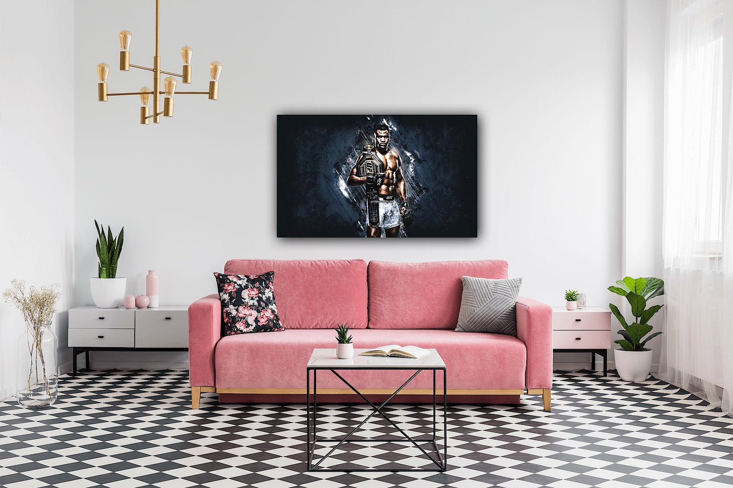 UFC - Francis Ngannou Canvas
