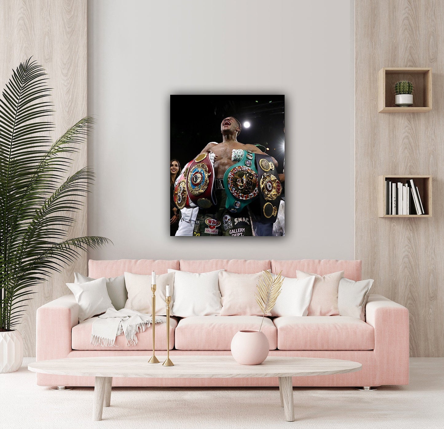 Devin Haney Canvas | Boxing-Devin Haney - Devin Haney Print, Devin The Dream Haney Boxing Poster