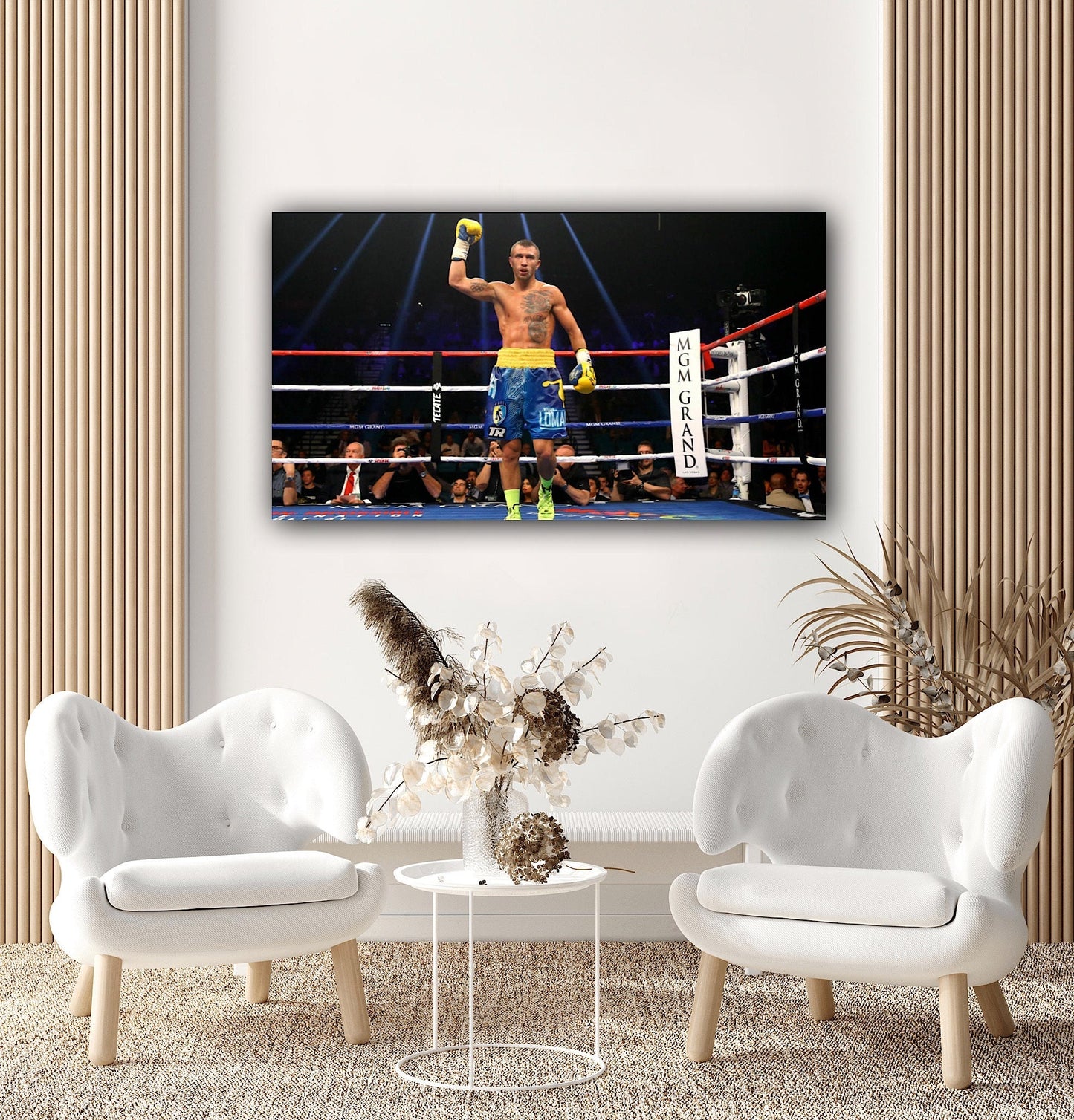 Lomachenko Canvas | Vasyl Lomachenko Boxing Star Posters Home Furnishing Decorative Living Room Bedroom