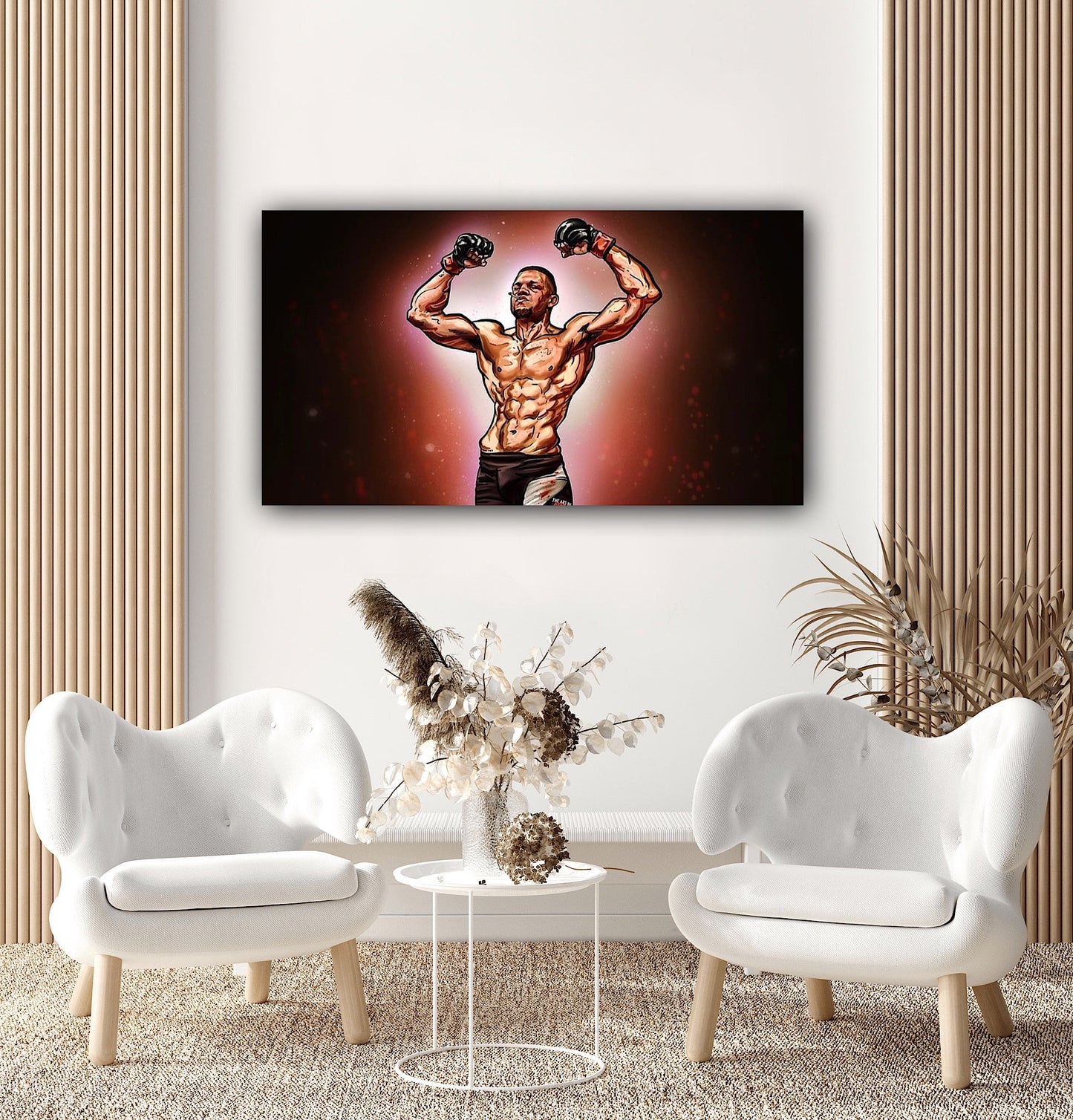 UFC - Nate Diaz Canvas