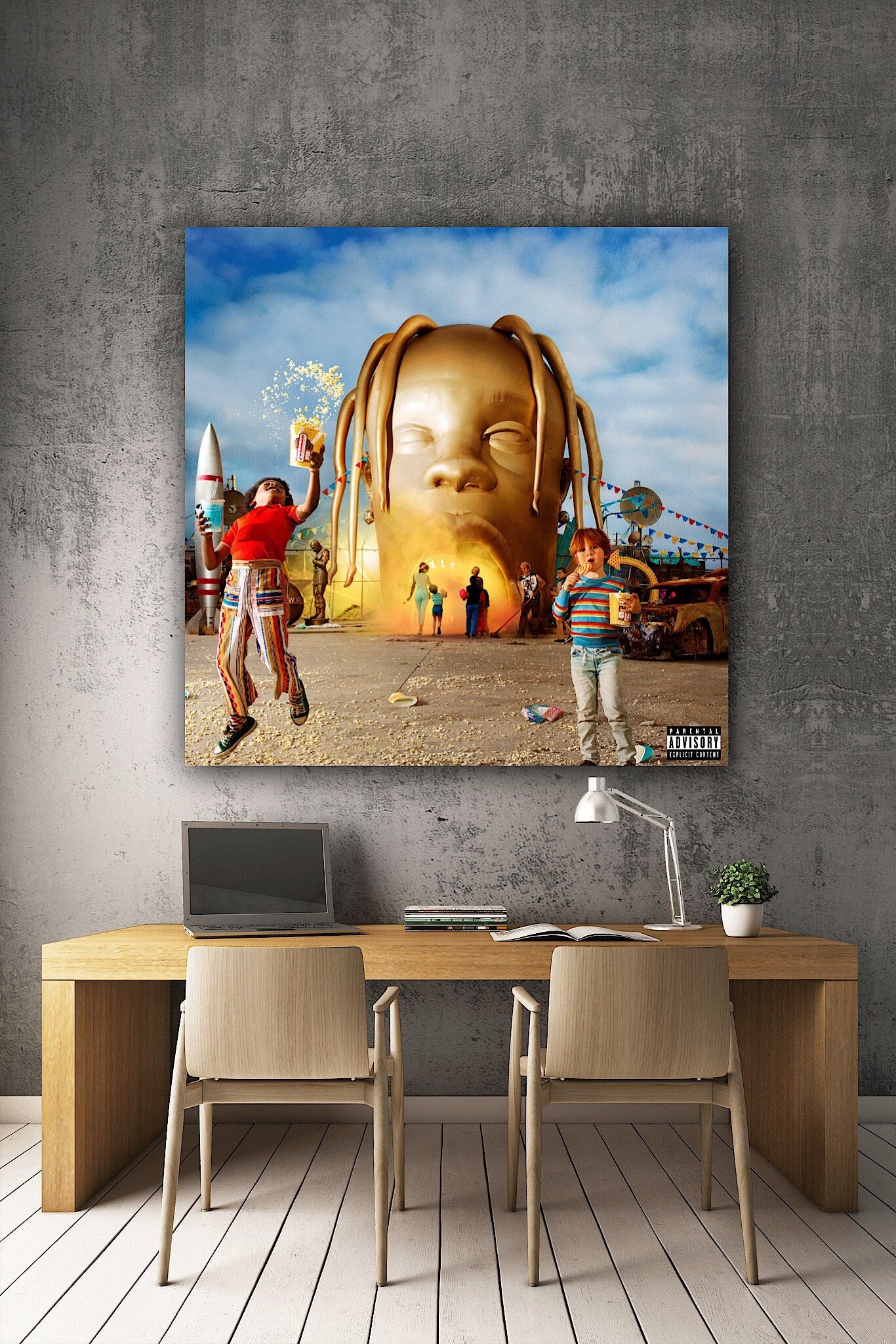 Travis Scott - Astroworld Canvas