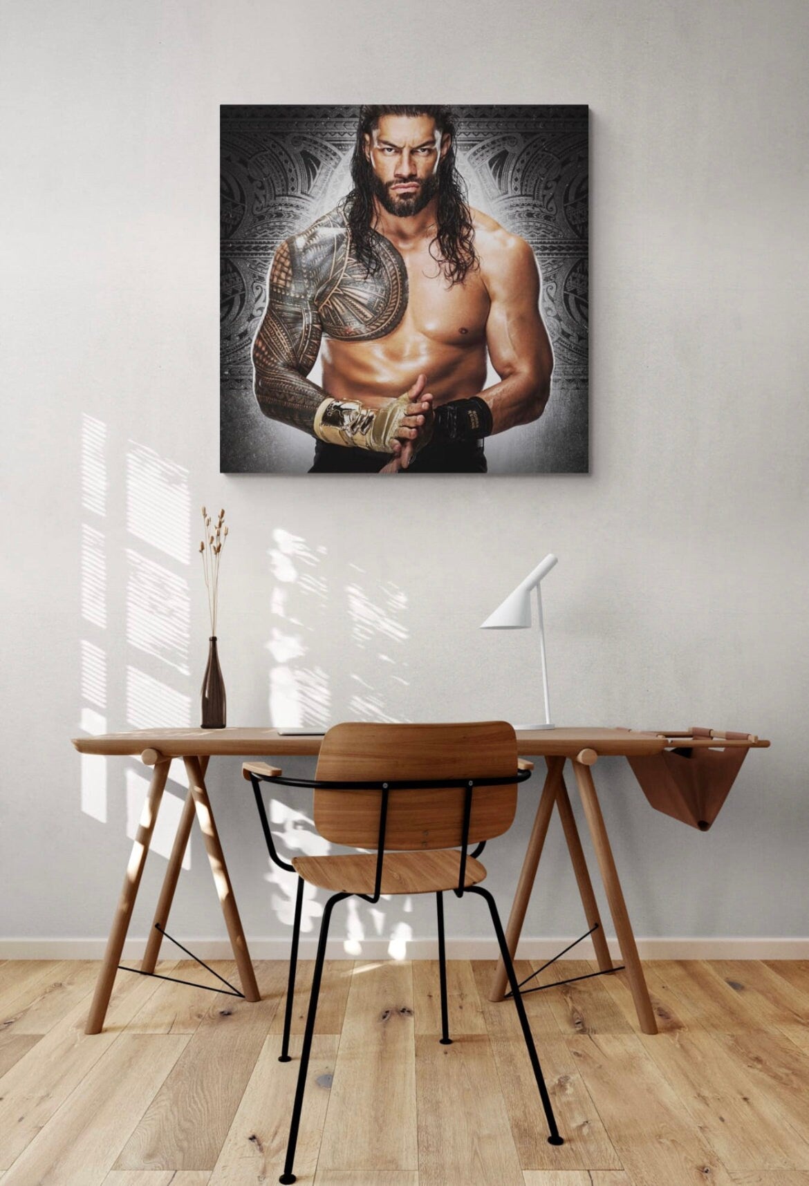 Roman Reigns Canvas - Own a Piece of WWE History!