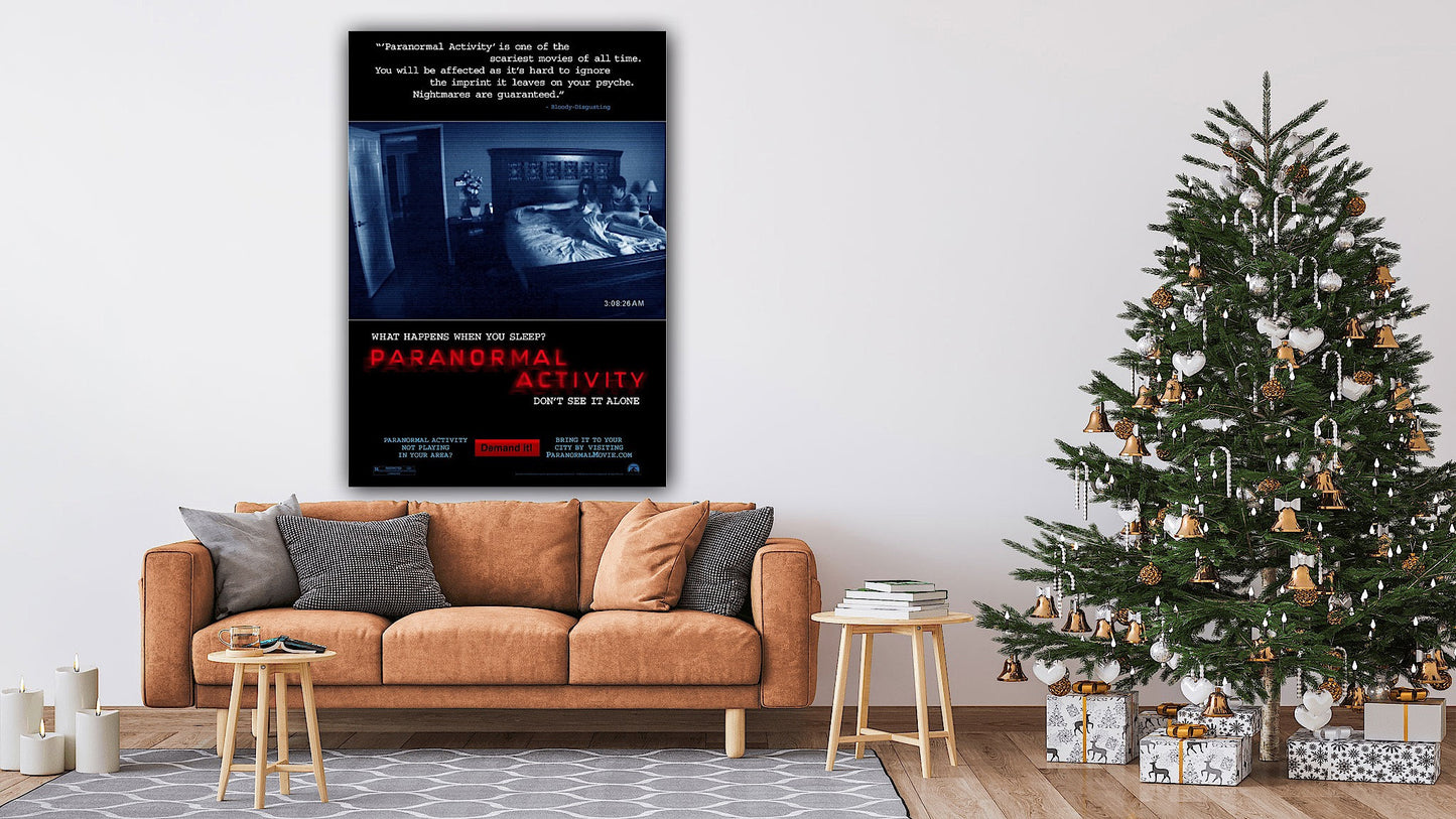 Paranormal Activity Canvas