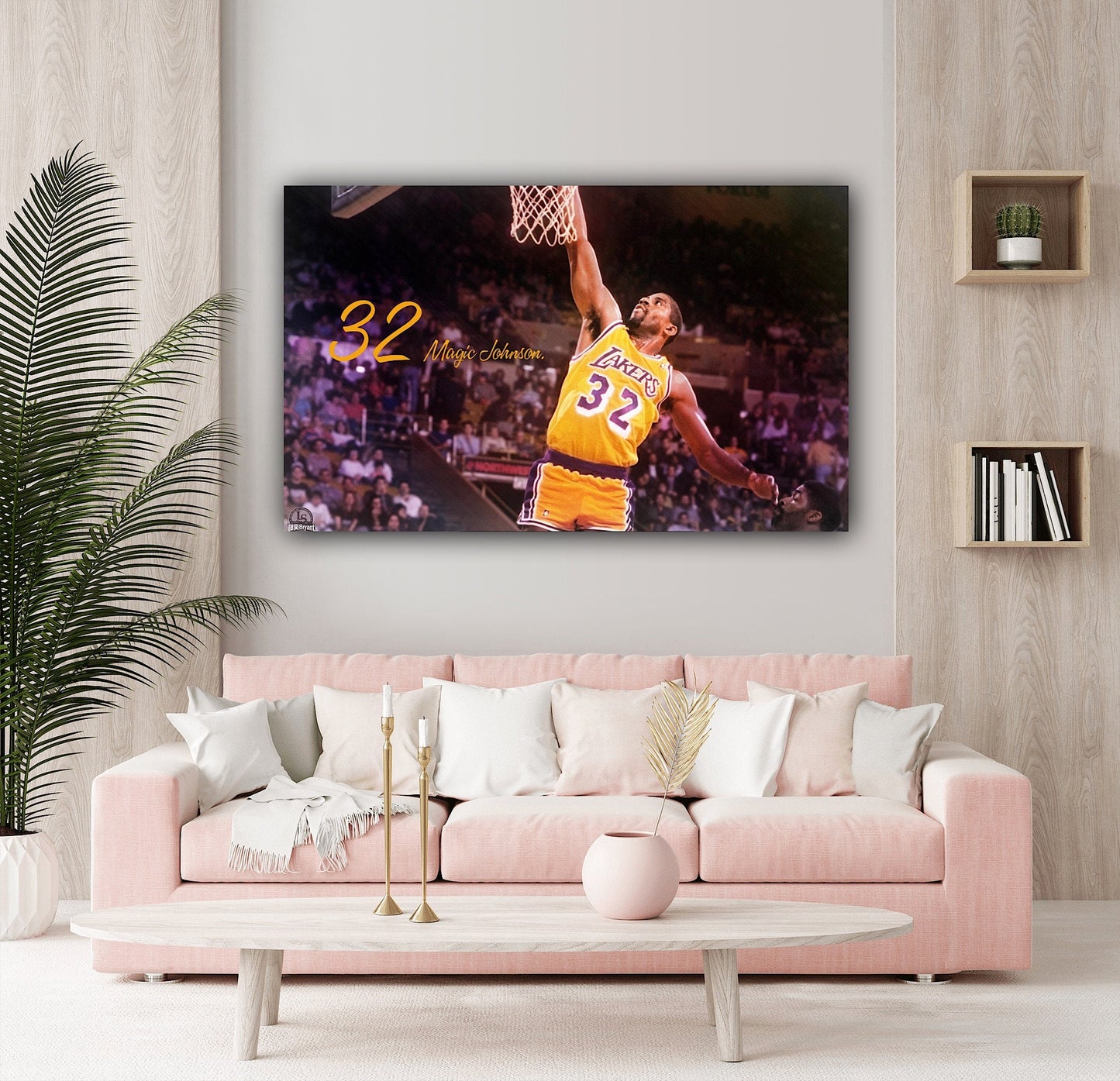 Magic Johnson Canvas