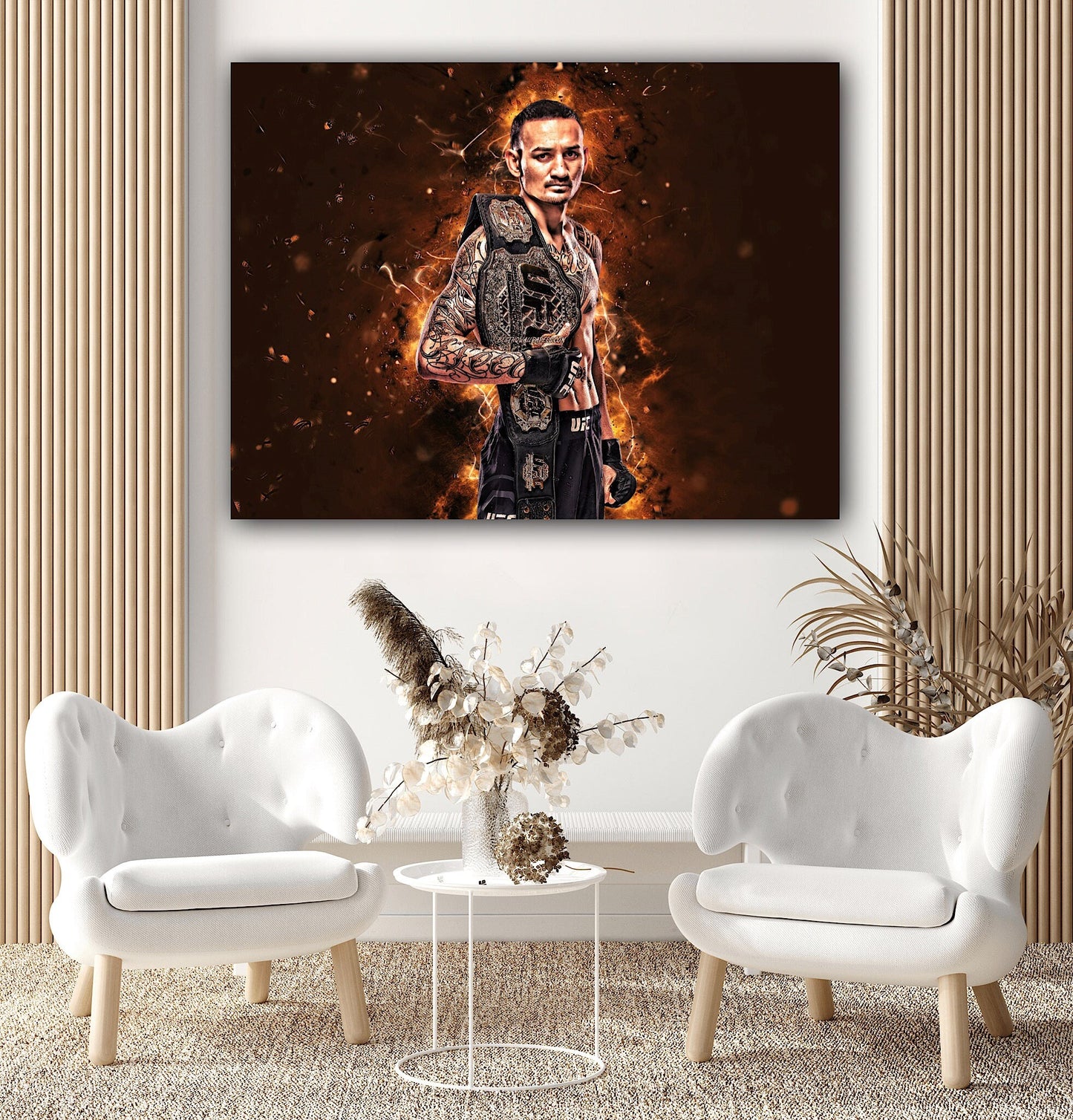 Max Holloway Canvas