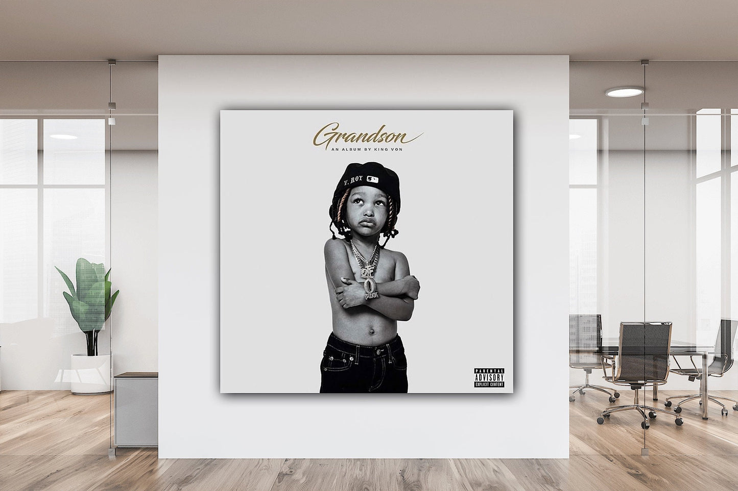 King Von - Grandson Canvas