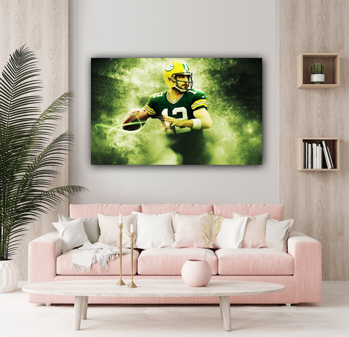 Aaron Rodgers Canvas