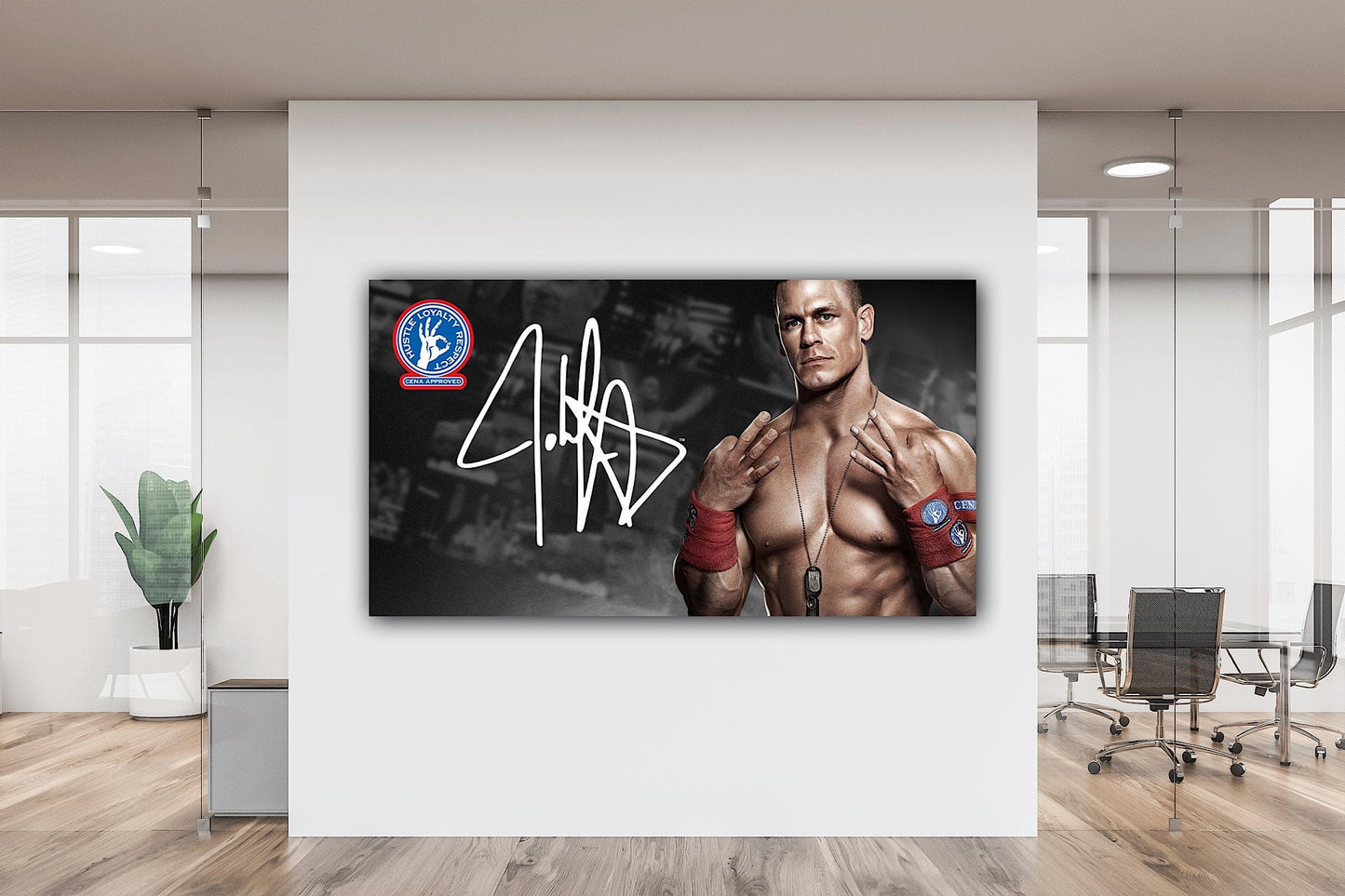 John Cena Canvas Print - Bring Home the Champ!