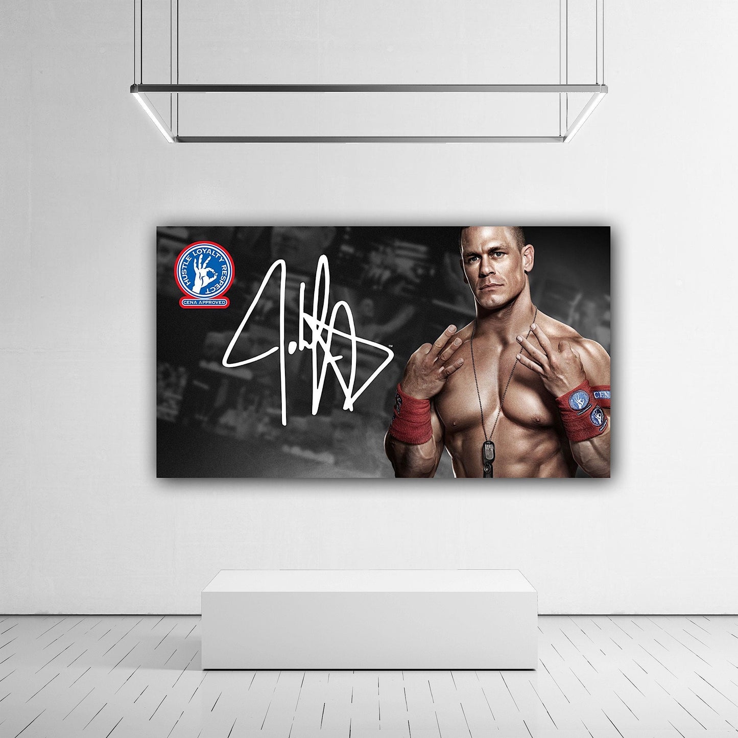 John Cena Canvas Print - Bring Home the Champ!