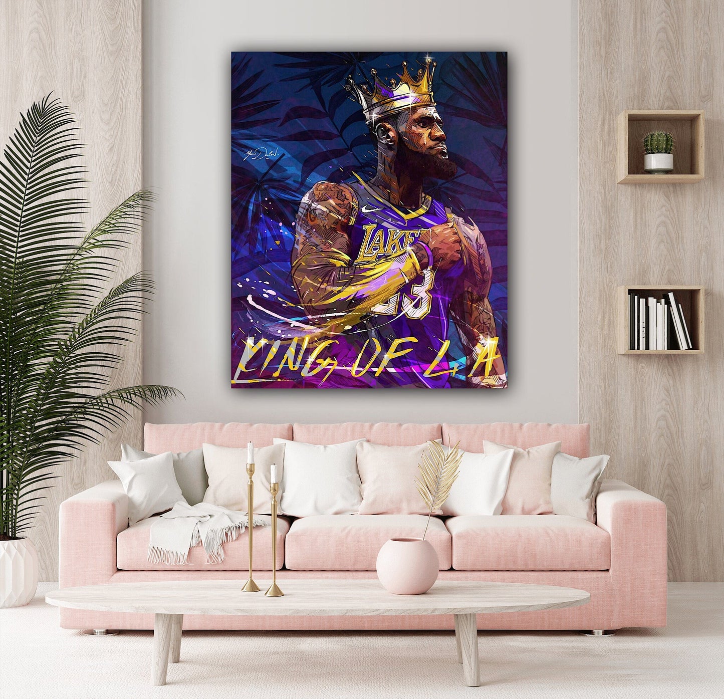 LeBron James Canvas